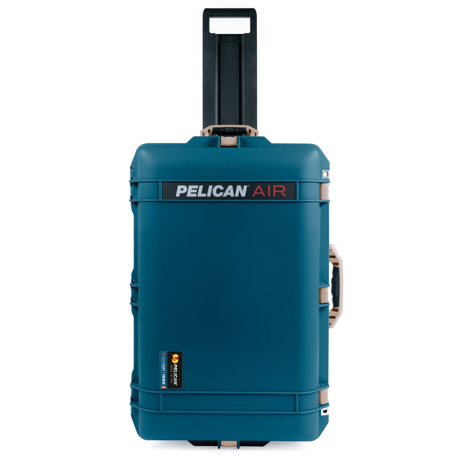 Pelican 1595 Air Case - Indigo & Desert Tan - Pick & Pluck Foam / TRVL Lid Organizer