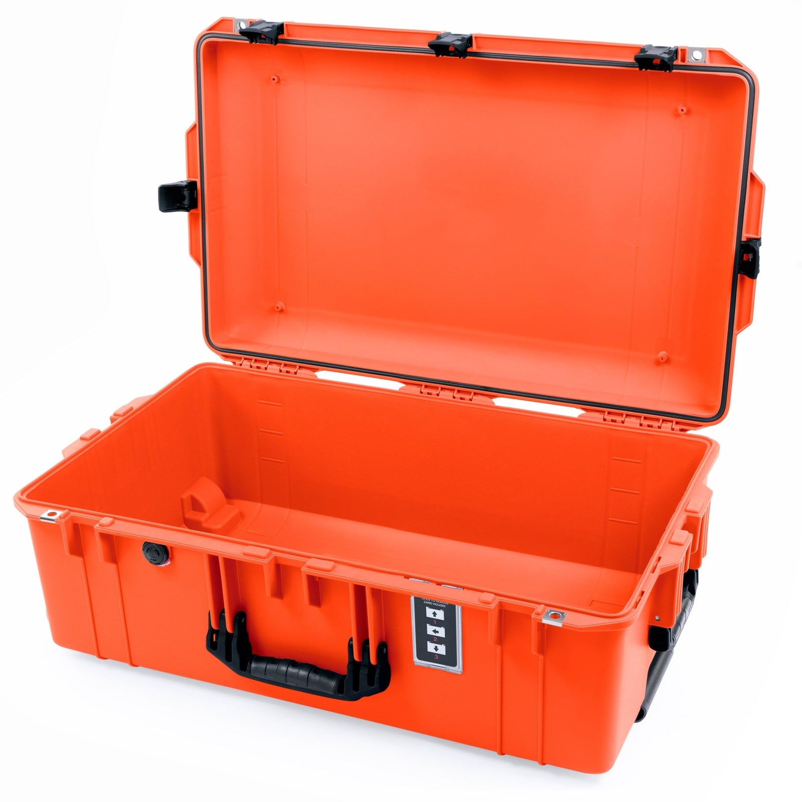Pelican 1595 Air Case - Orange & Black Trolley - Empty