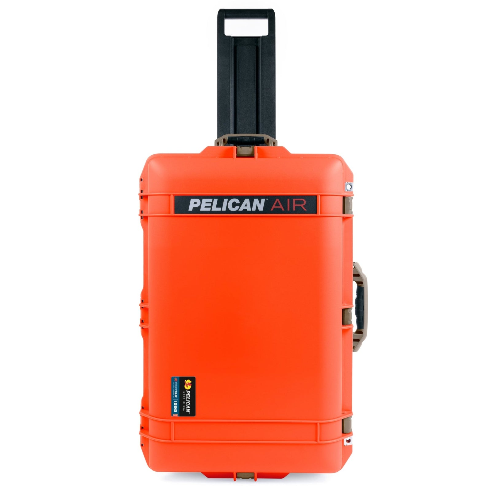 Pelican 1595 Air Case - Orange & Dark Desert Dirt - Empty