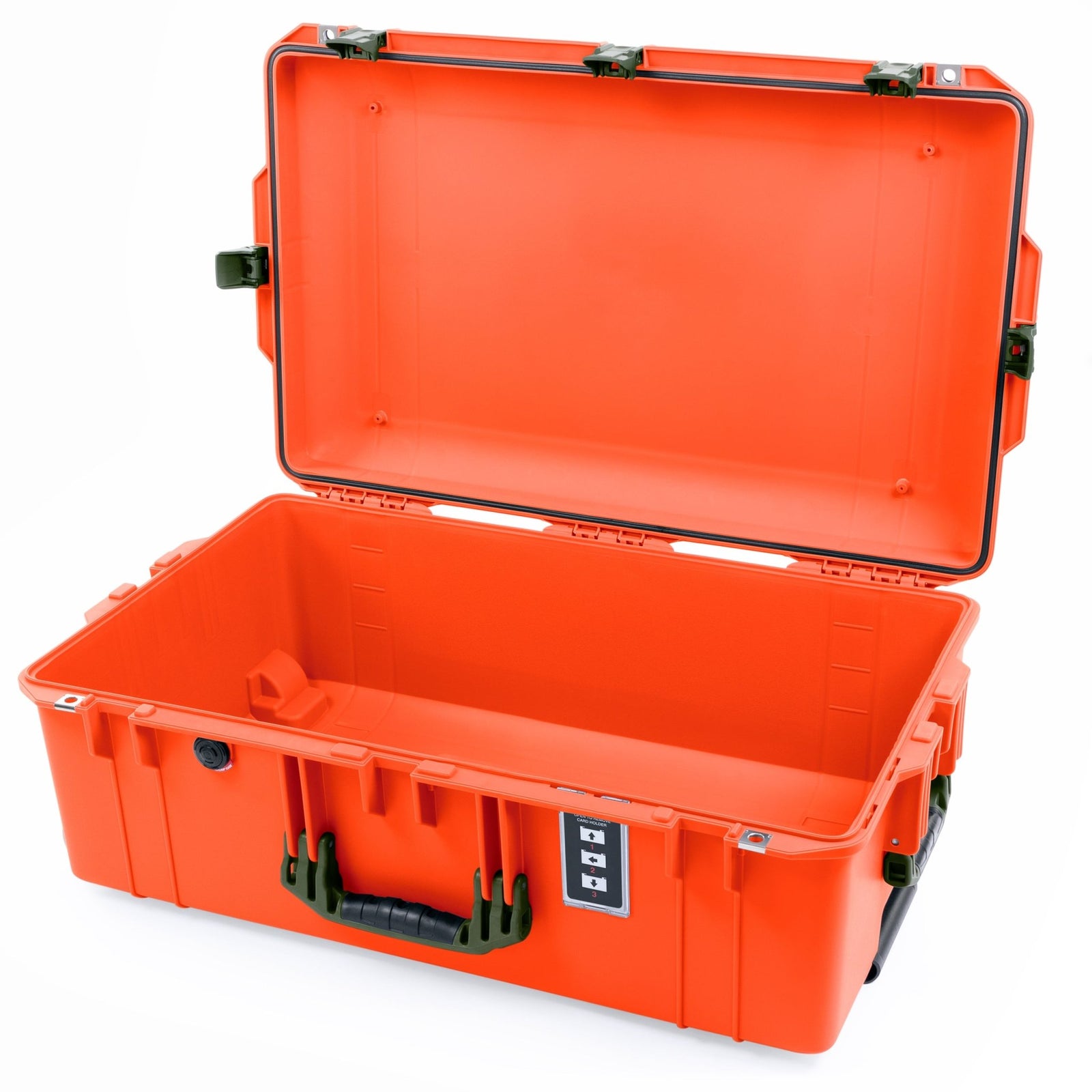 Pelican 1595 Air Case - Orange & OD Green - Empty