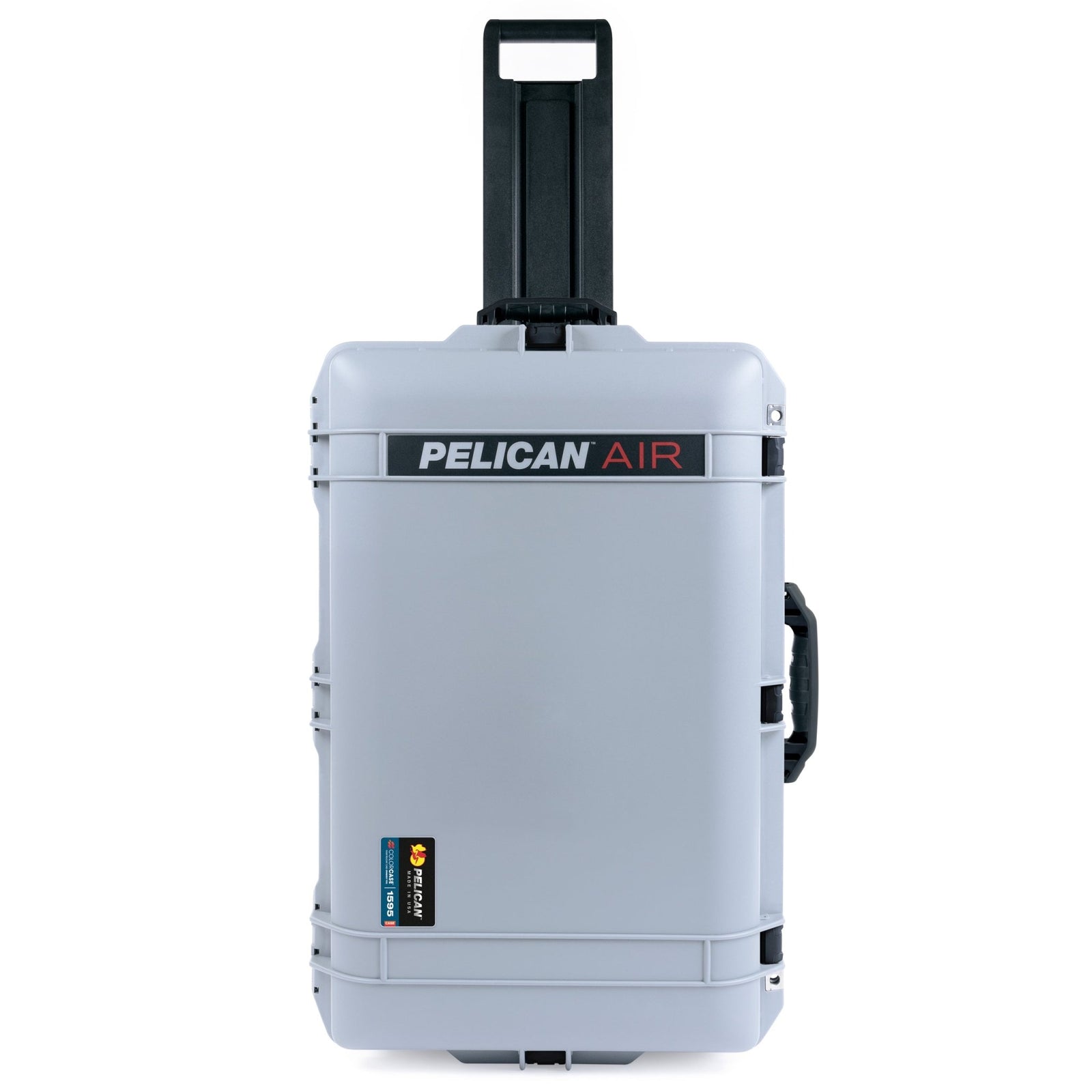 Pelican 1595 Air Case - Silver & Black Trolley - Empty