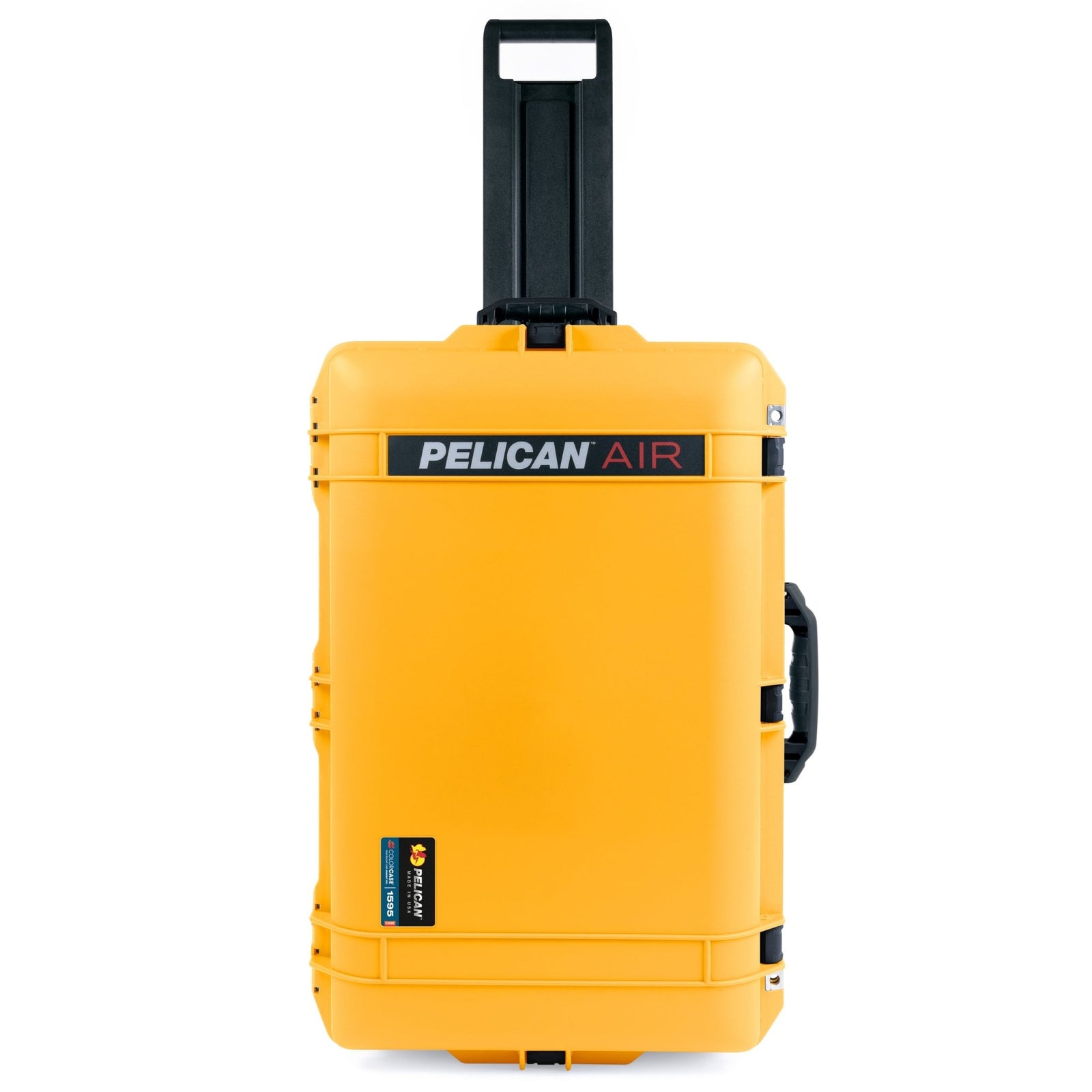 Pelican 1595 Air Case - Yellow & Black Trolley - Empty