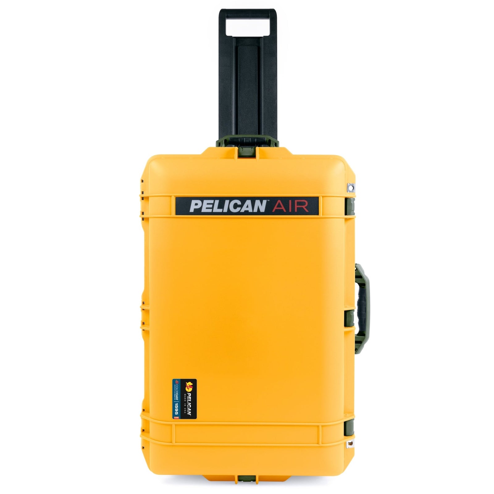 Pelican 1595 Air Case - Yellow & OD Green - Empty