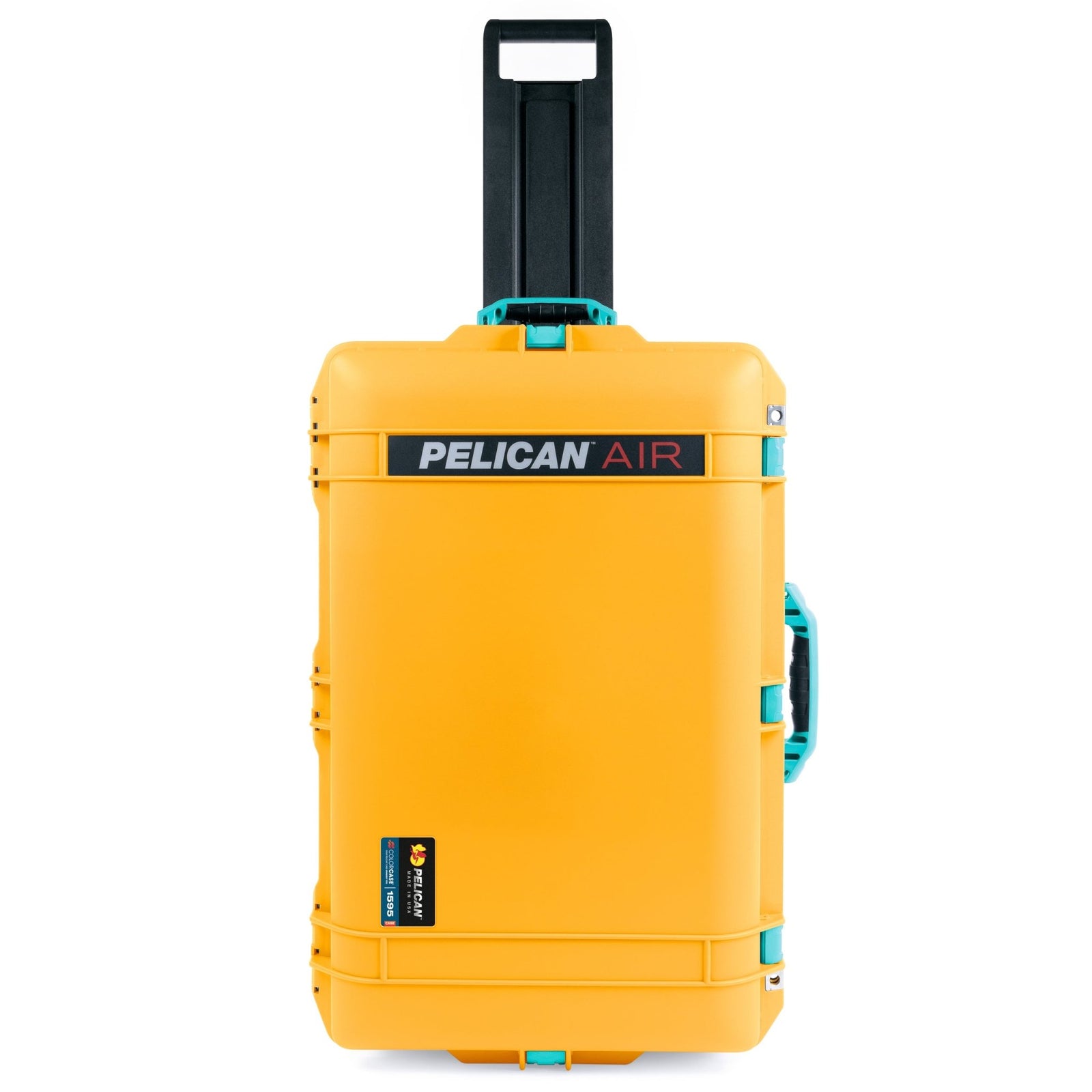 Pelican 1595 Air Case - Yellow & Teal - Empty