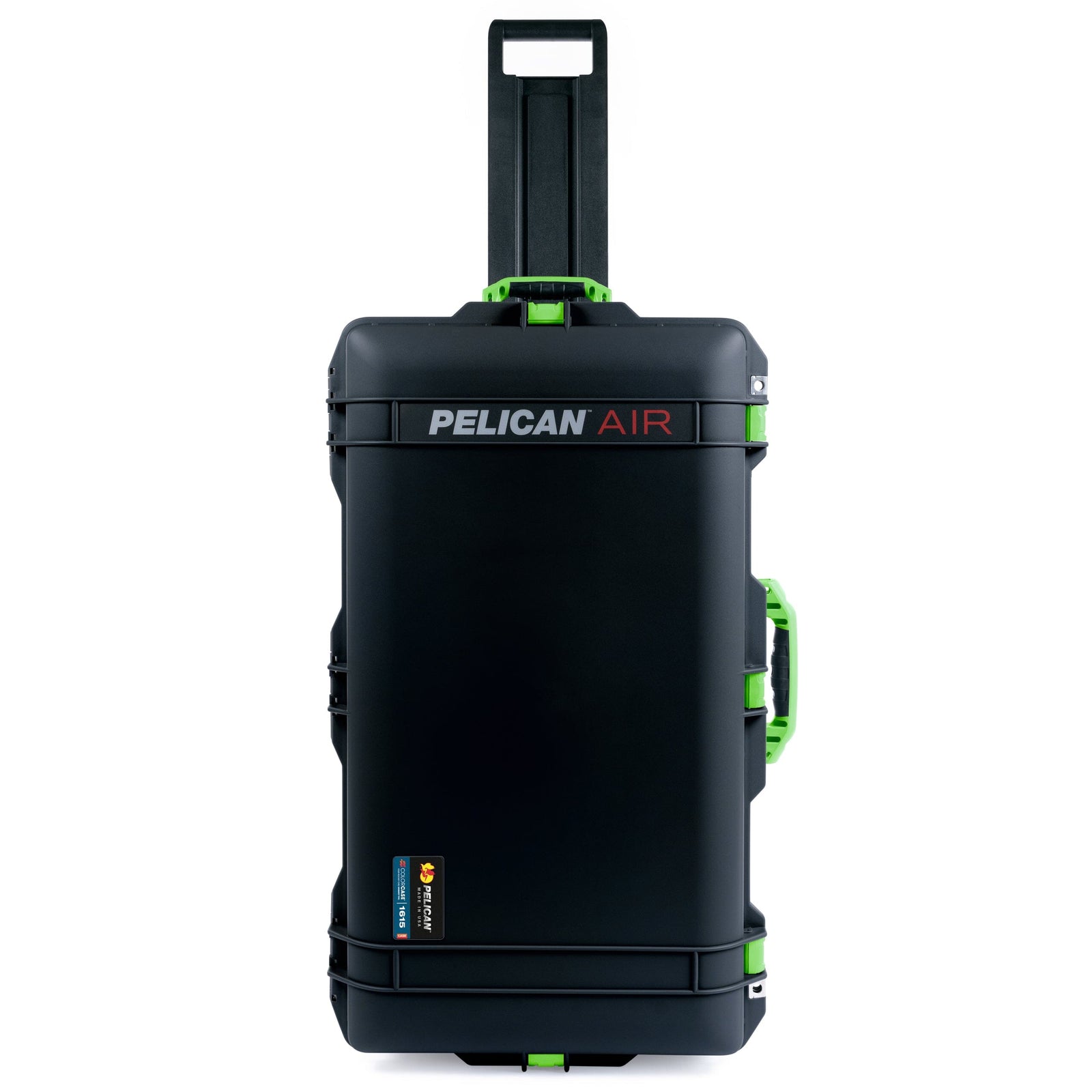 Pelican 1615 Air Case - Black & Lime Green ColorCase