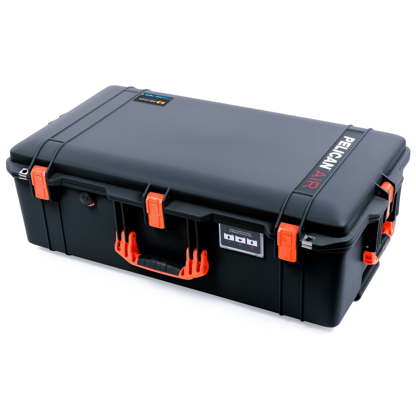 Pelican 1615 Air Case - Black & Orange ColorCase