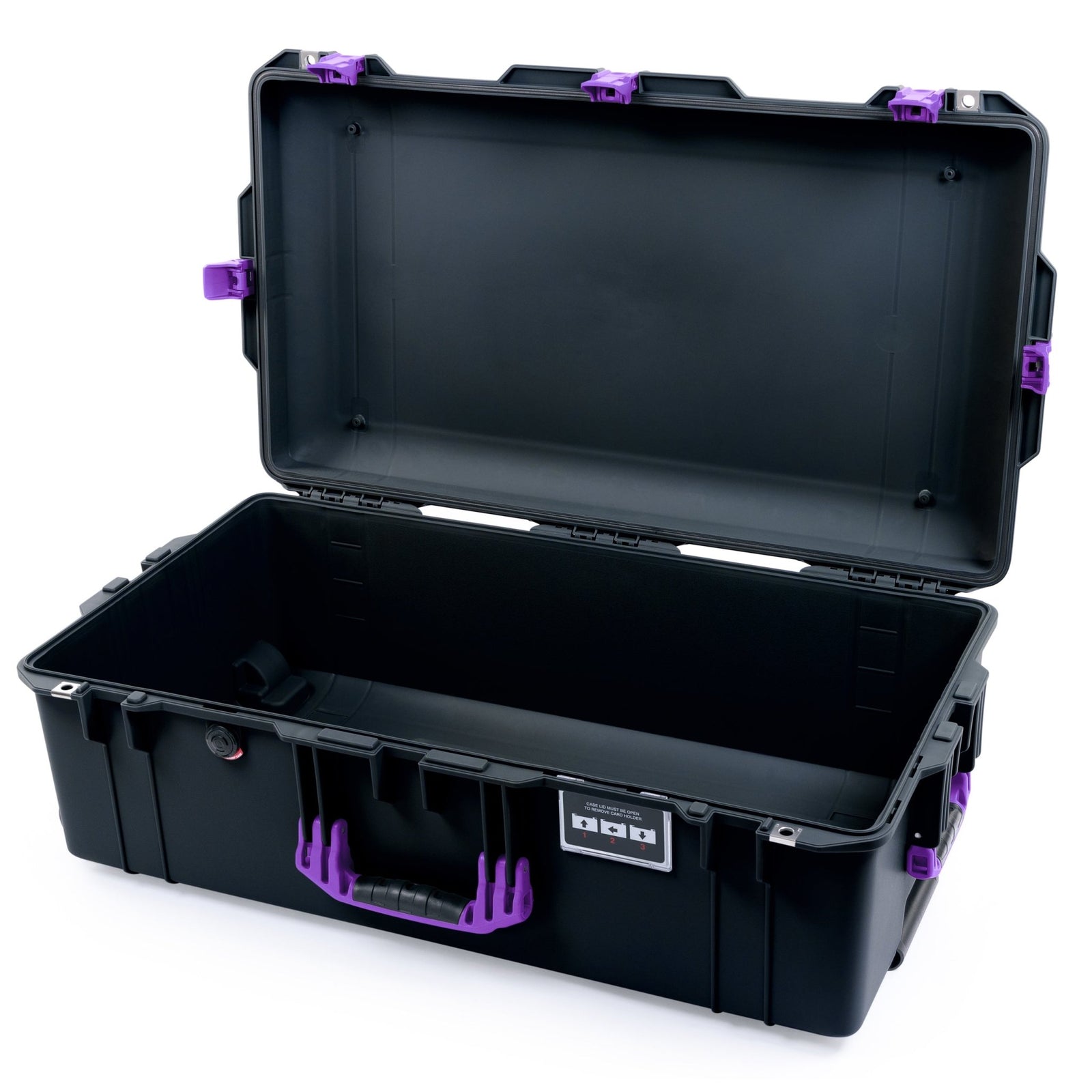 Pelican 1615 Air Case - Black & Purple - Empty