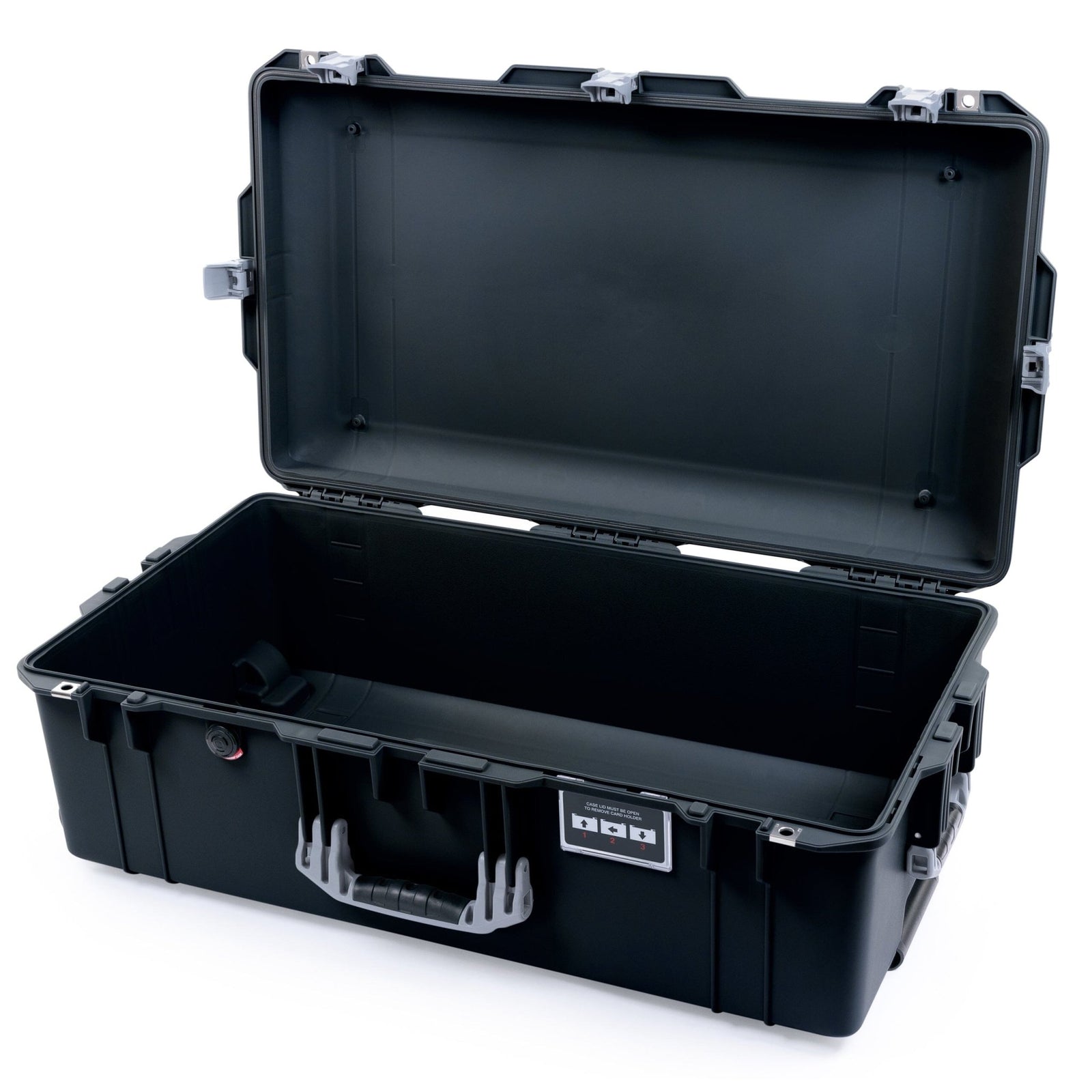 Pelican 1615 Air Case - Black & Silver Empty ColorCase 016150-0000-110-181