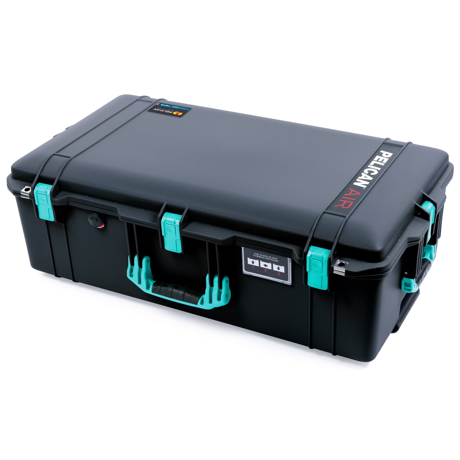 Pelican 1615 Air Case - Black & Teal Trolley ColorCase