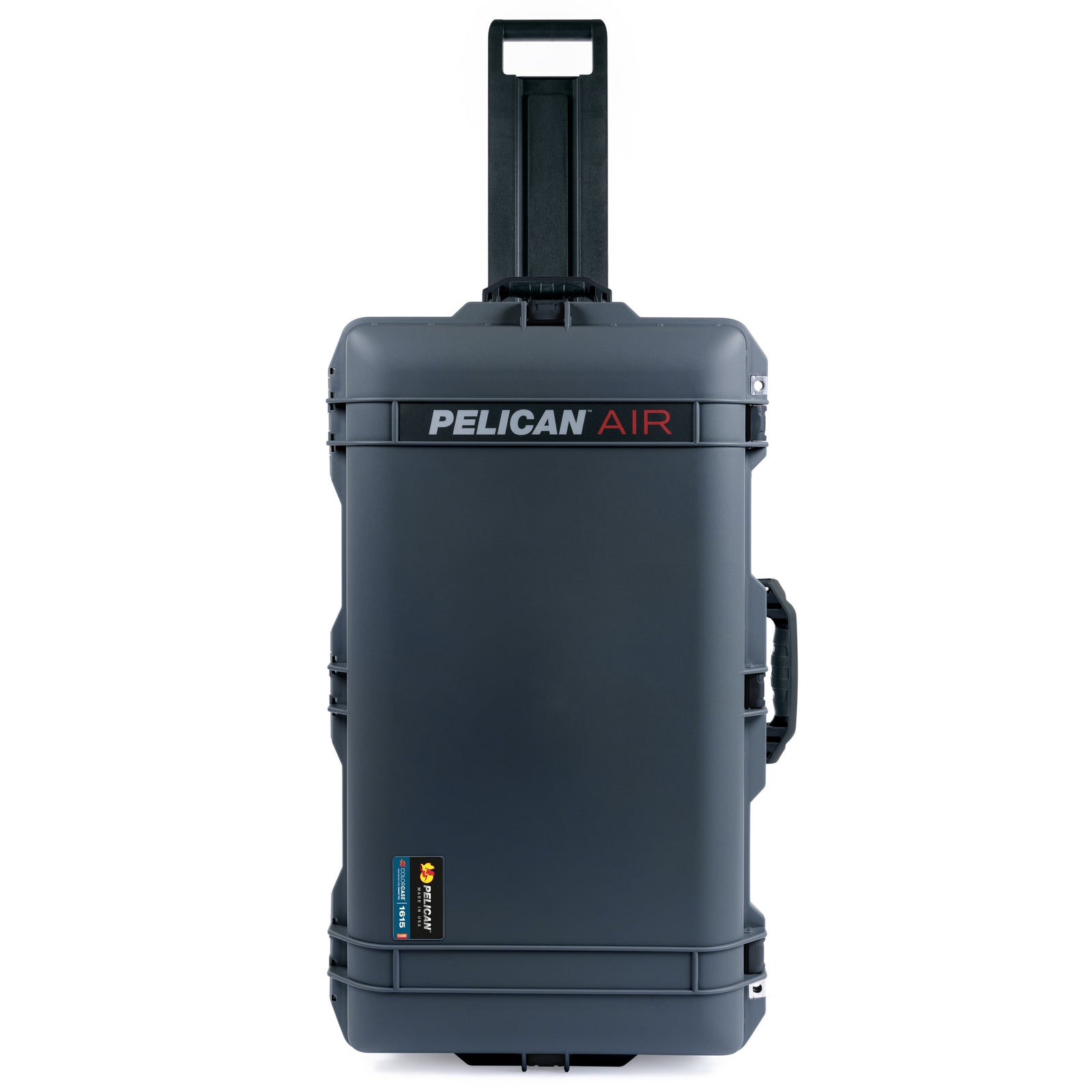 Pelican 1615 Air Case - Charcoal & Black TSA Latches + Trolley