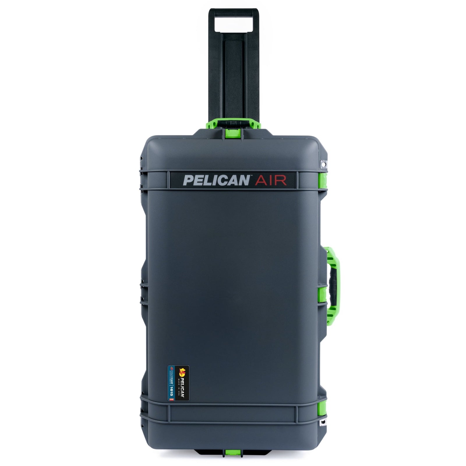 Pelican 1615 Air Case - Charcoal & Lime Green - Empty