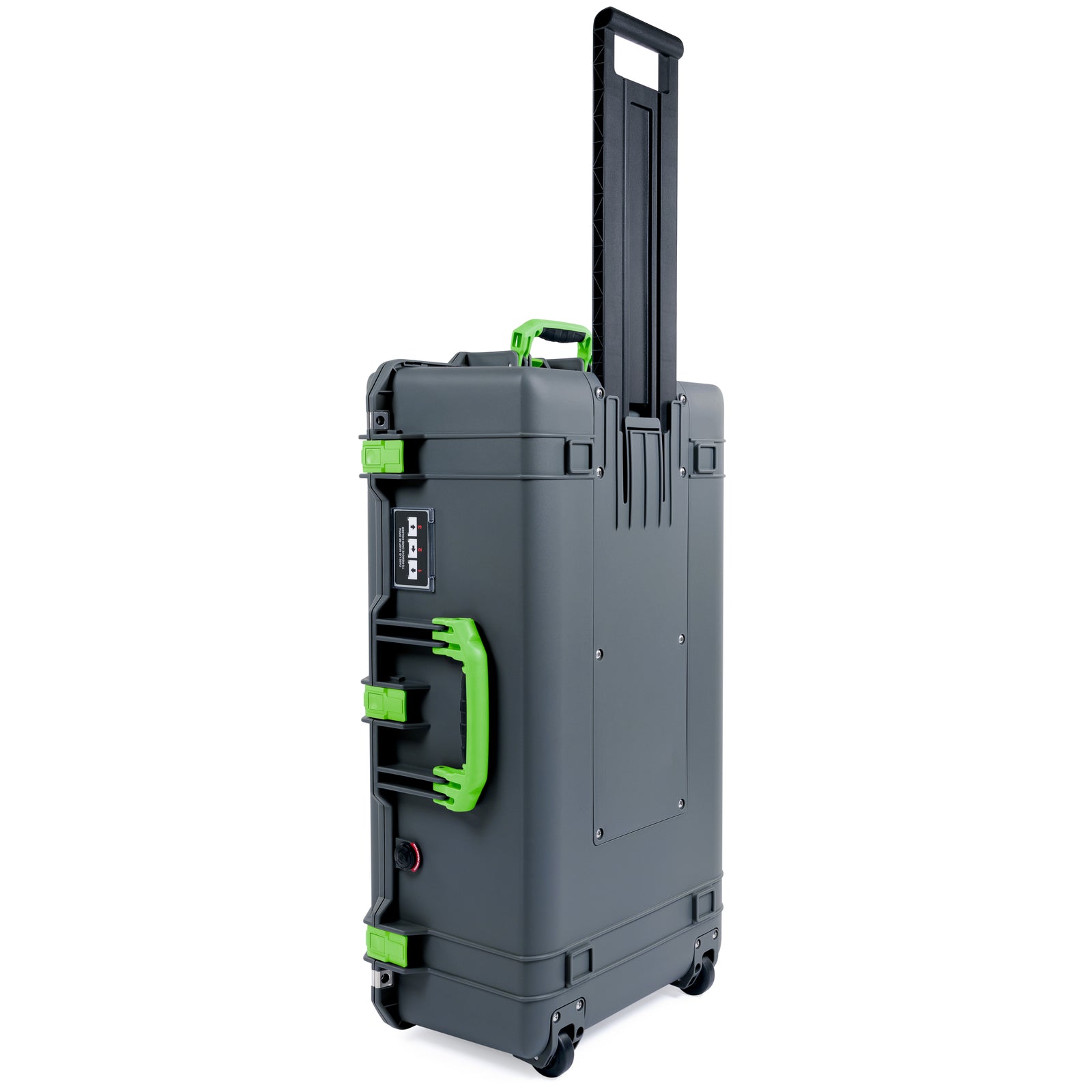 Pelican 1615 Air Case - Charcoal & Lime Green