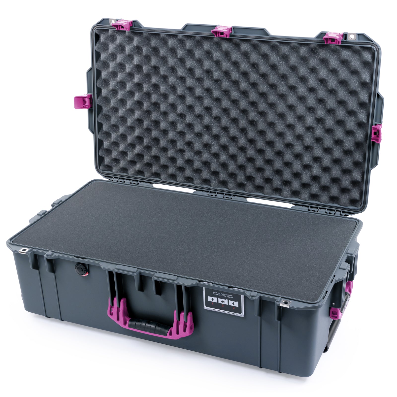 Pelican 1615 Air Case - Charcoal & Magenta
