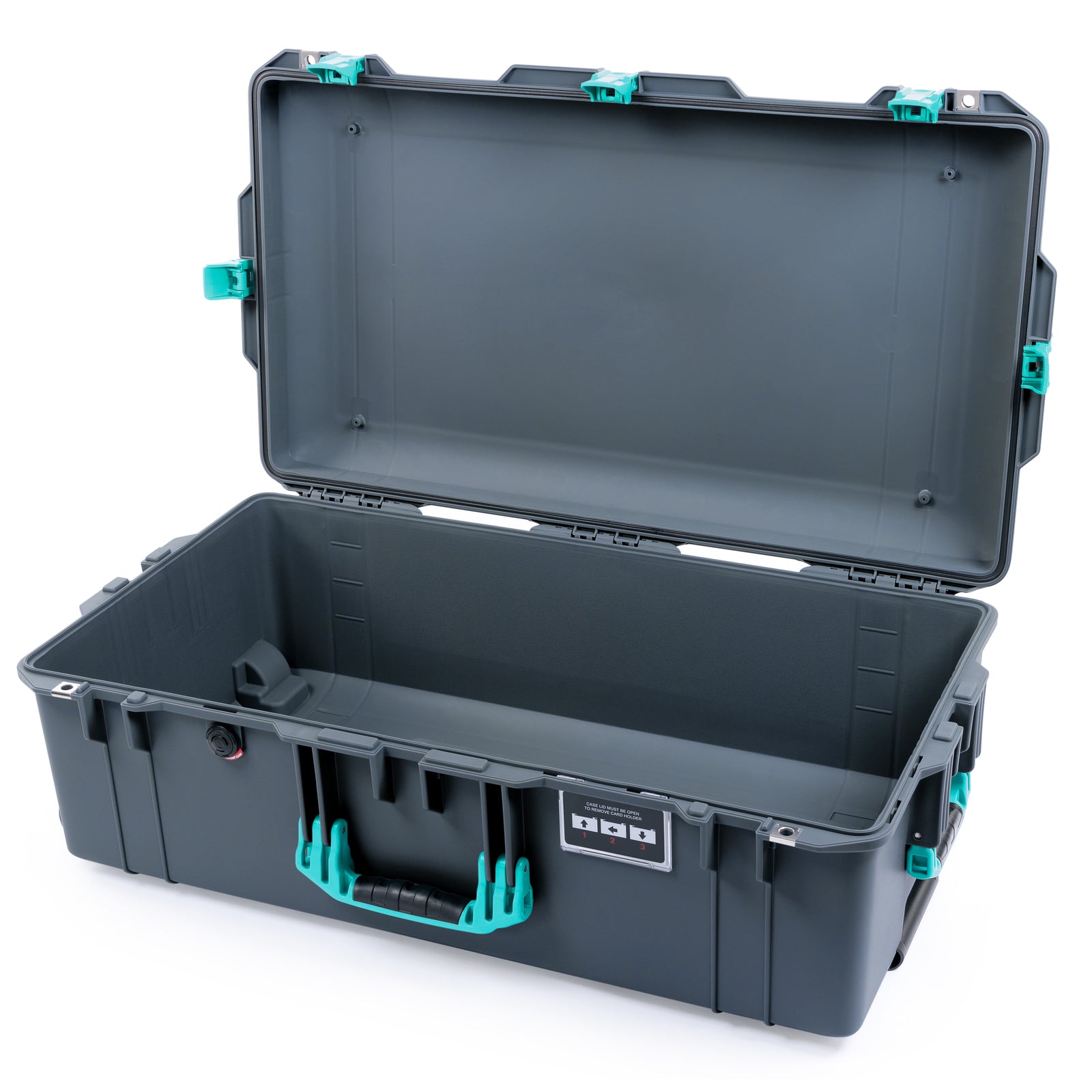 Pelican 1615 Air Case - Charcoal & Teal Trolley