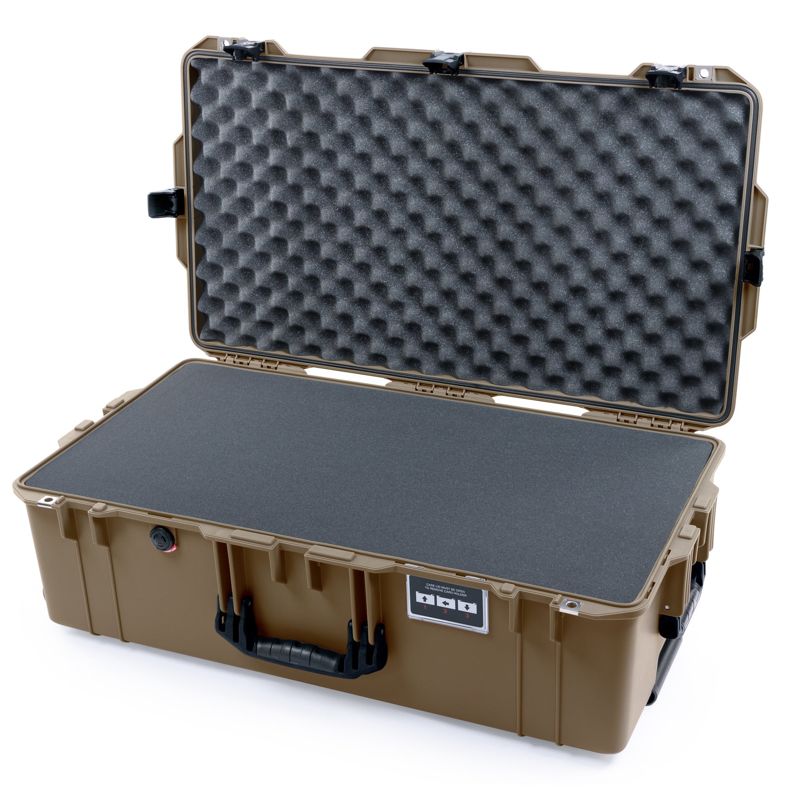 Pelican 1615 Air Case - Dark Desert Dirt & Black TSA Latches