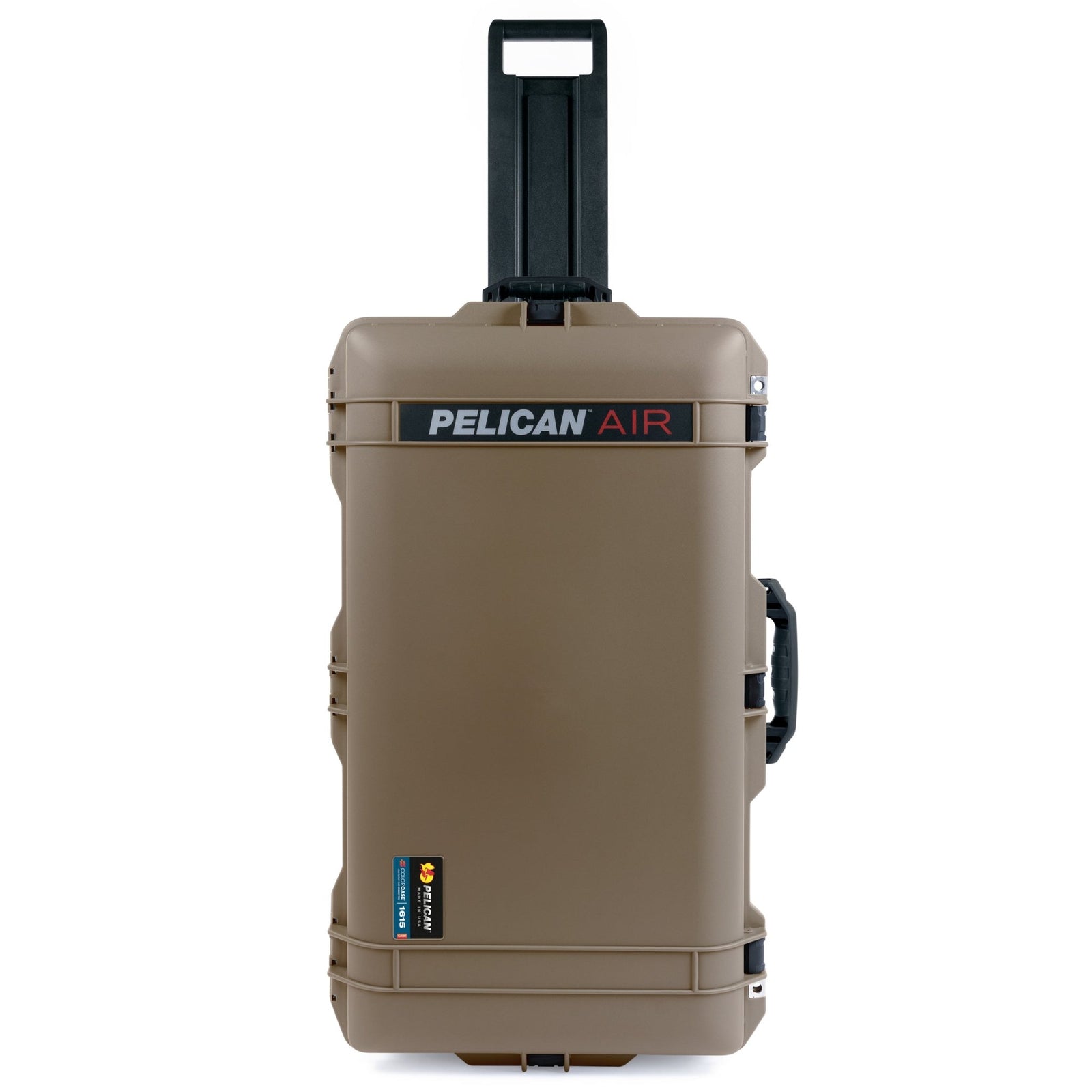 Pelican 1615 Air Case - Dark Desert Dirt & Black TSA Latches - Empty