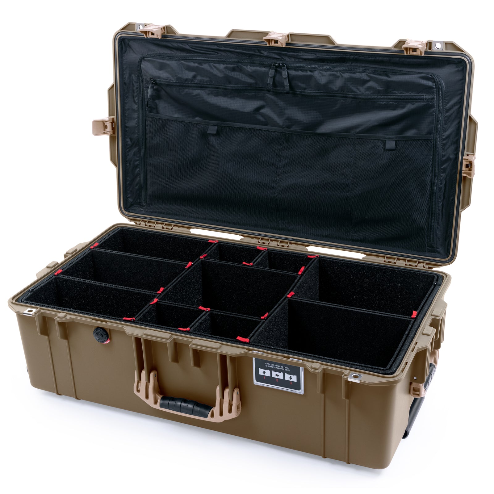 Pelican 1615 Air Case - Dark Desert Dirt & Desert Tan