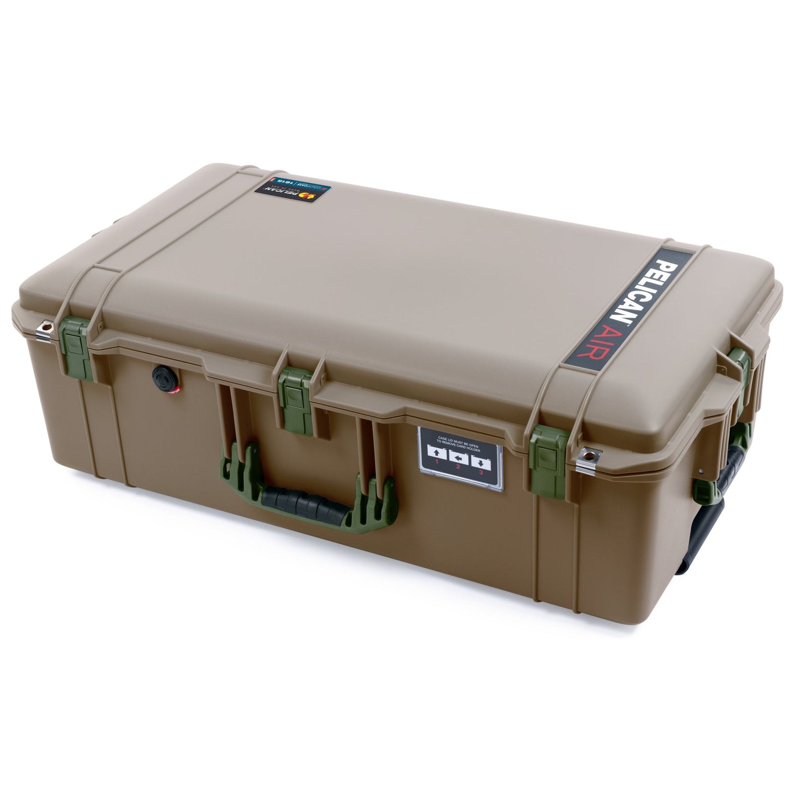 Pelican 1615 Air Case - Dark Desert Dirt & OD Green - Empty