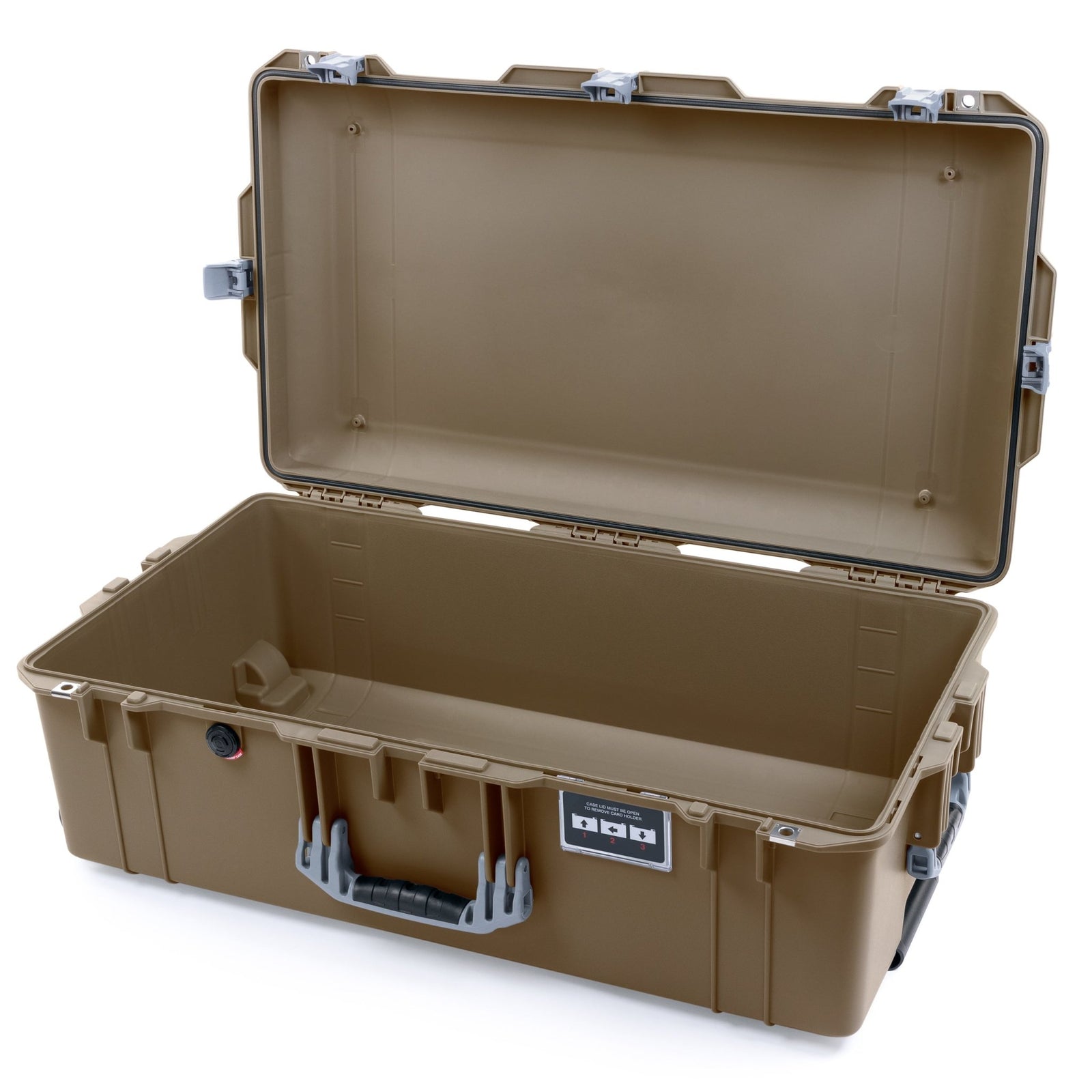 Pelican 1615 Air Case - Dark Desert Dirt & Silver - Empty
