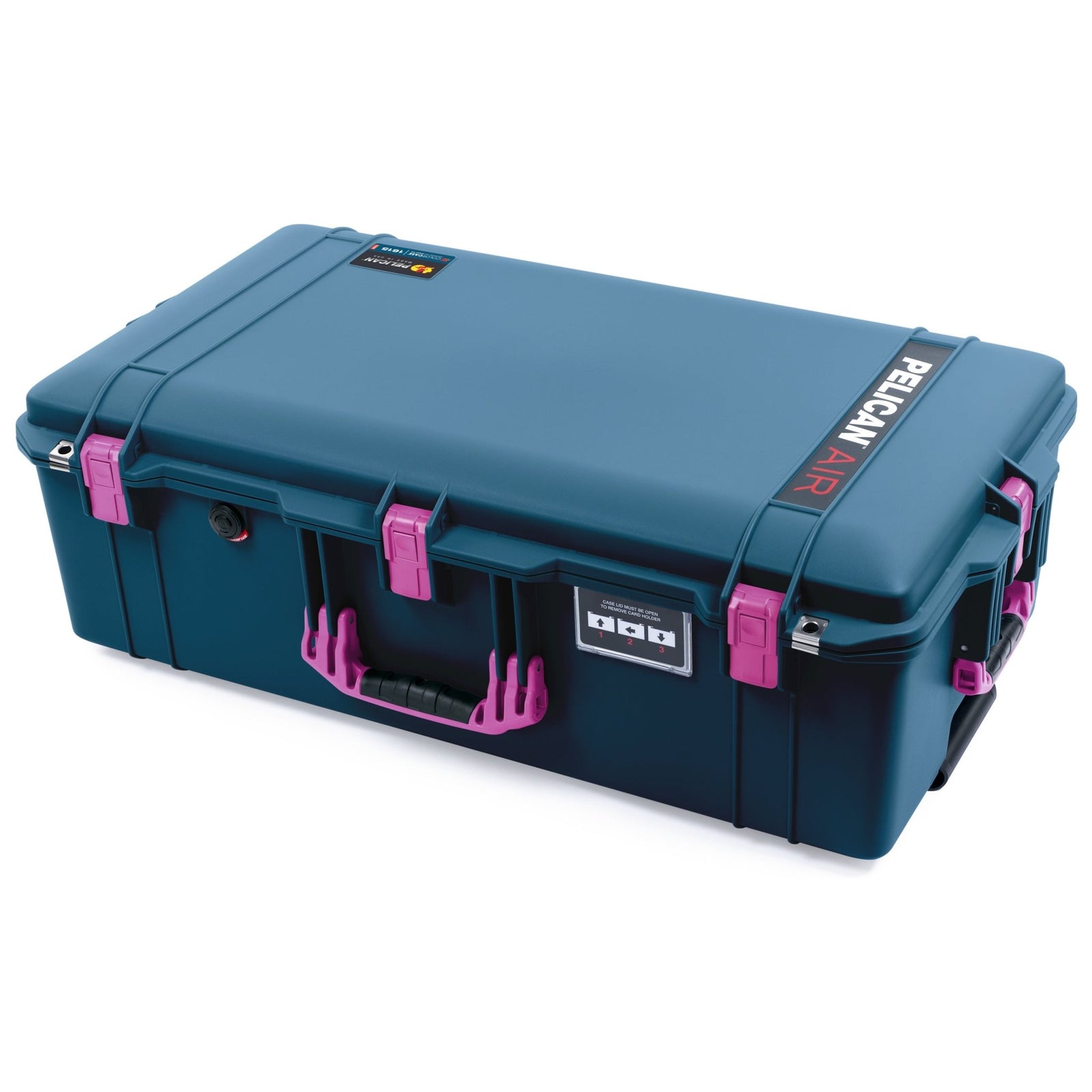 Pelican 1615 Air Case - Deep Pacific & Magenta - Empty