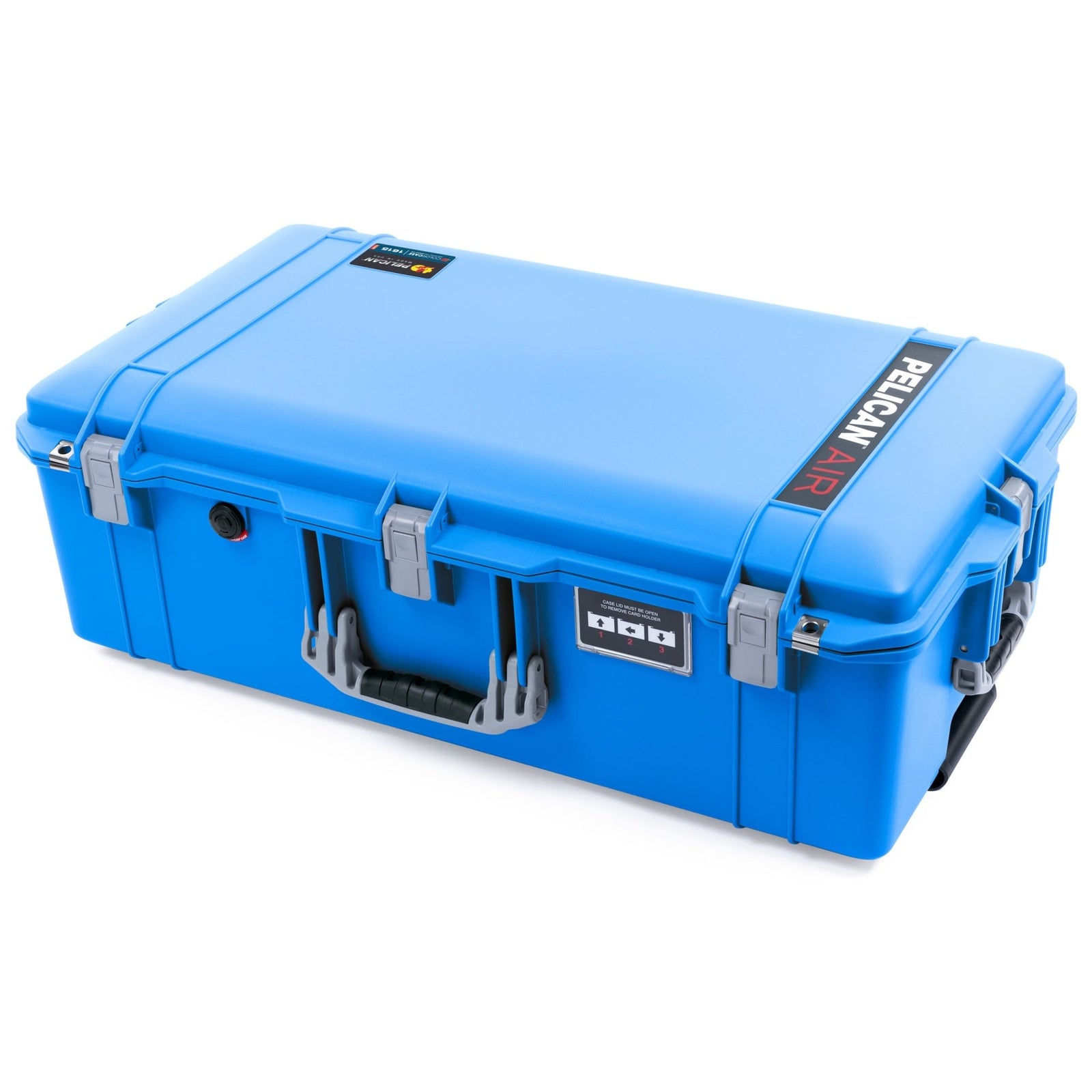 Pelican 1615 Air Case - Electric Blue & Silver - Empty