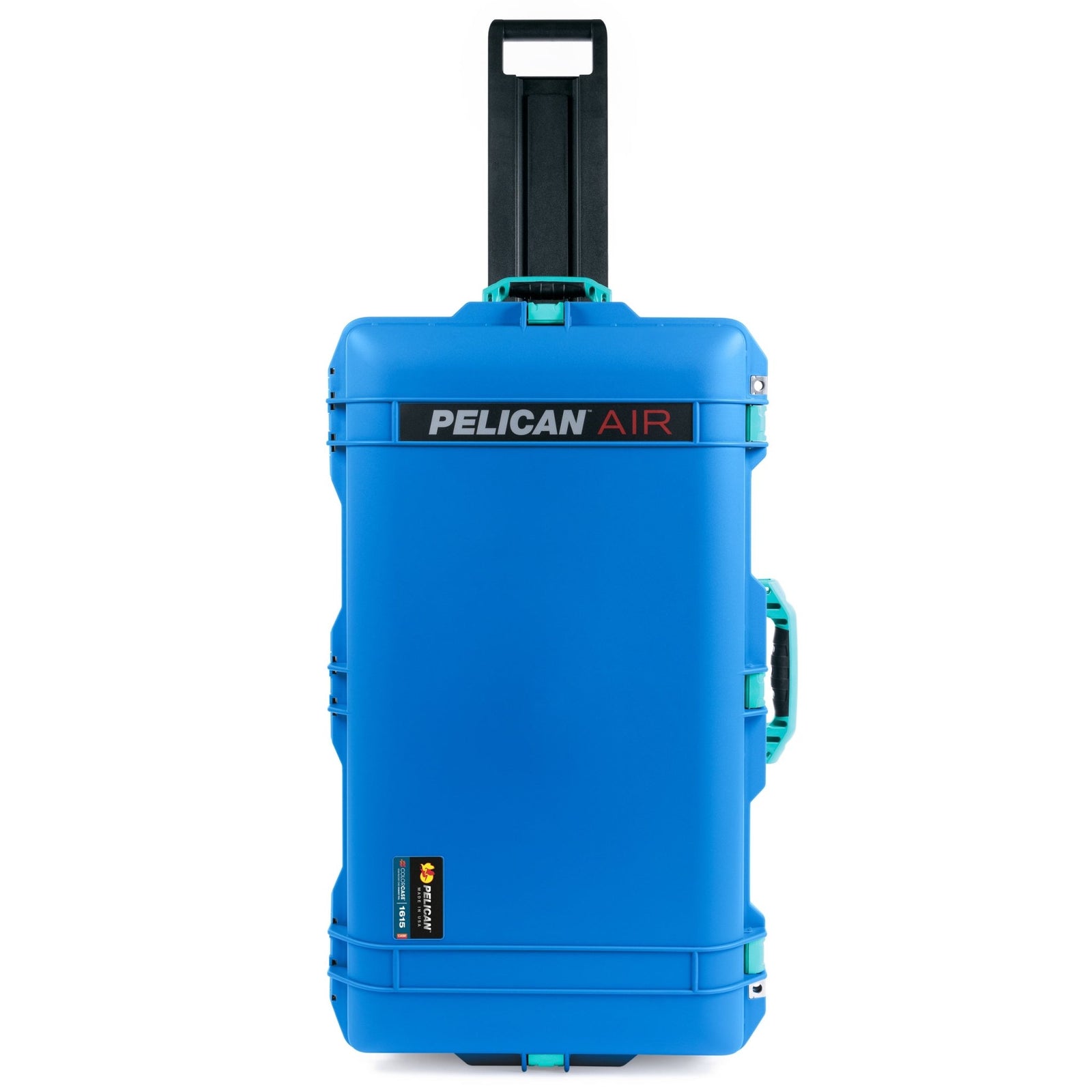 Pelican 1615 Air Case - Electric Blue & Teal Trolley - Empty