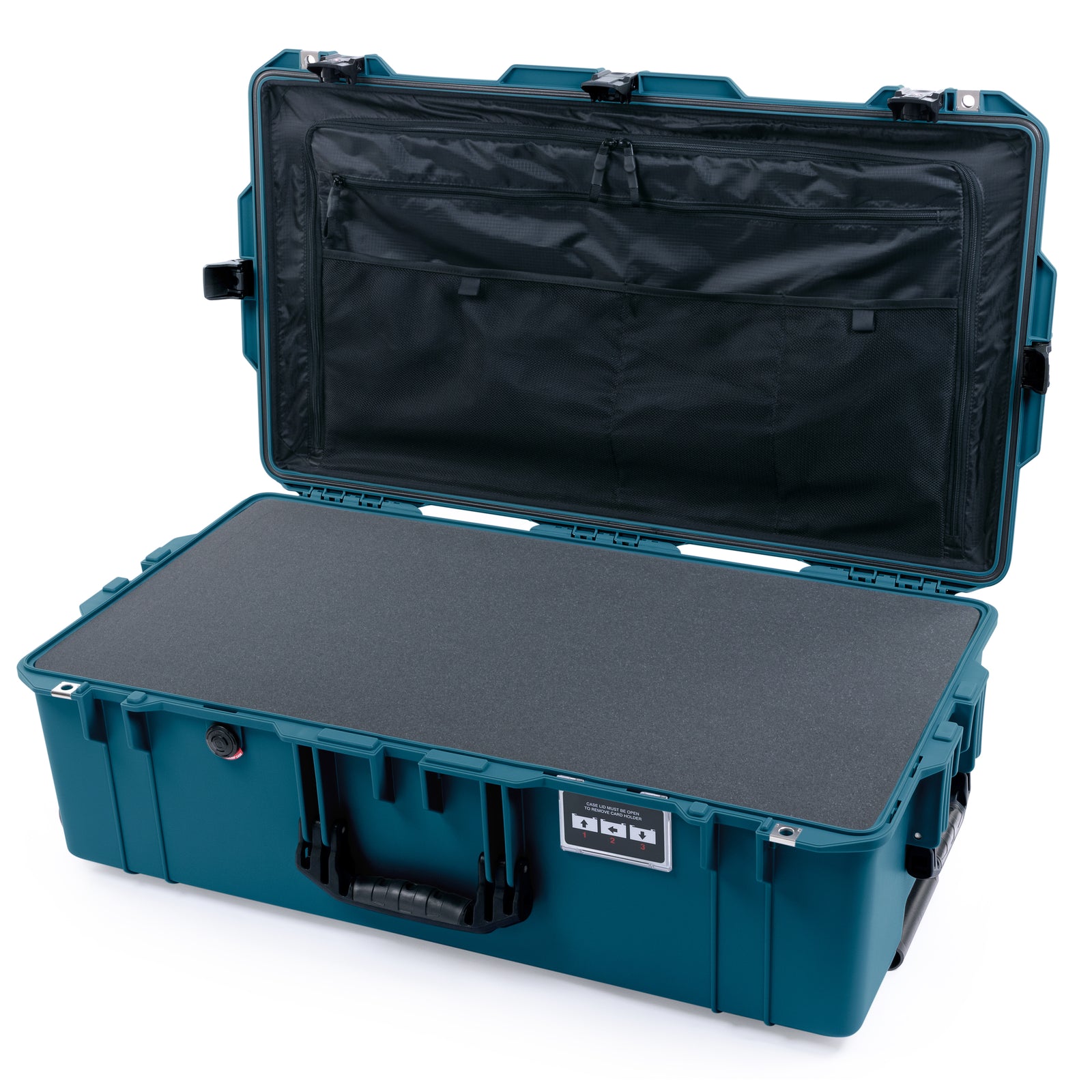 Pelican 1615 Air Case - Indigo & Black TSA Latches + Trolley