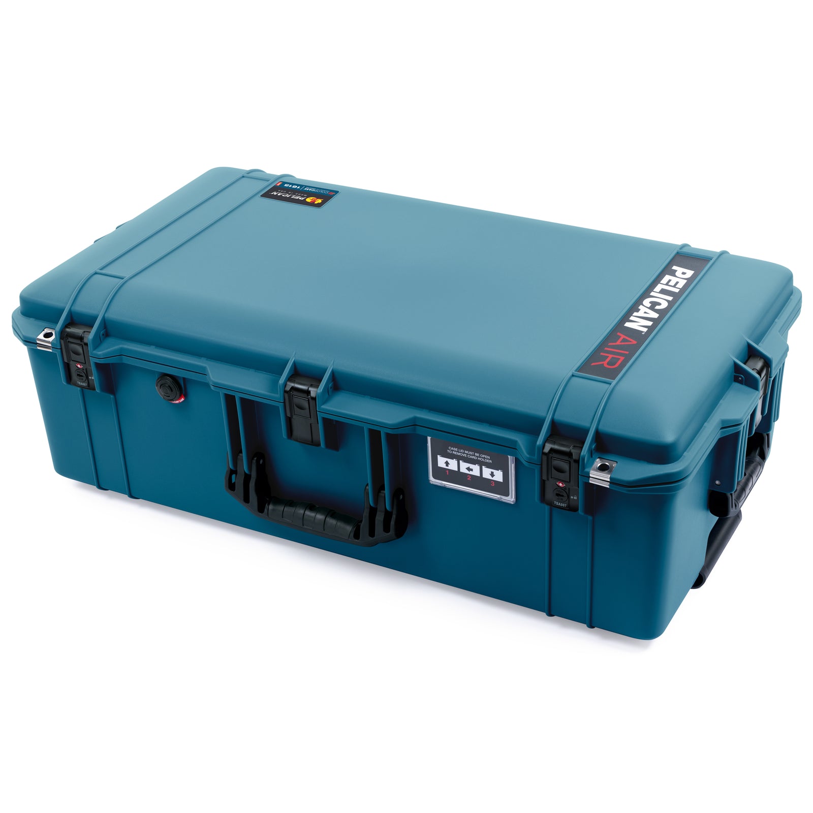 Pelican 1615 Air Case - Indigo & Black TSA Latches + Trolley