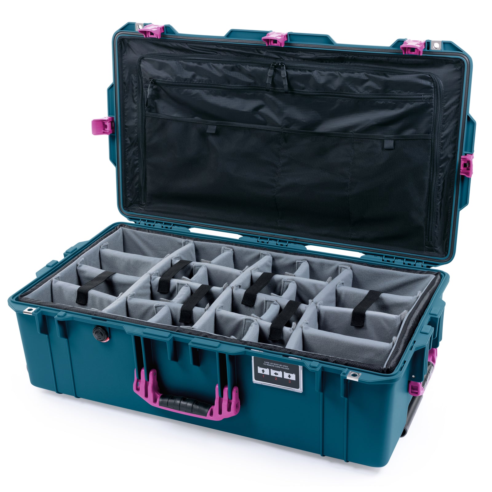 Pelican 1615 Air Case - Indigo & Magenta Trolley