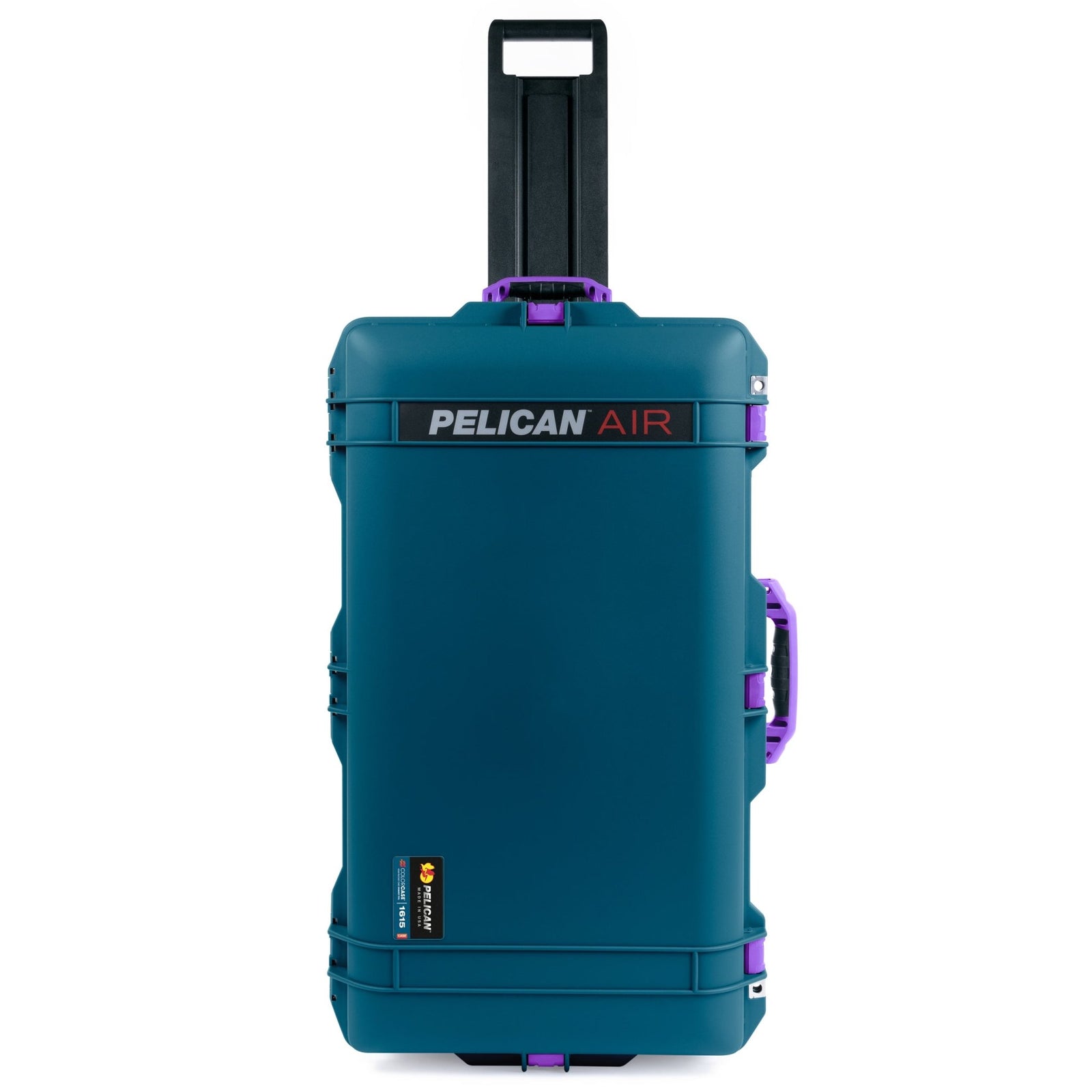 Pelican 1615 Air Case - Indigo & Purple Trolley - TRVL Lid Organizer Only