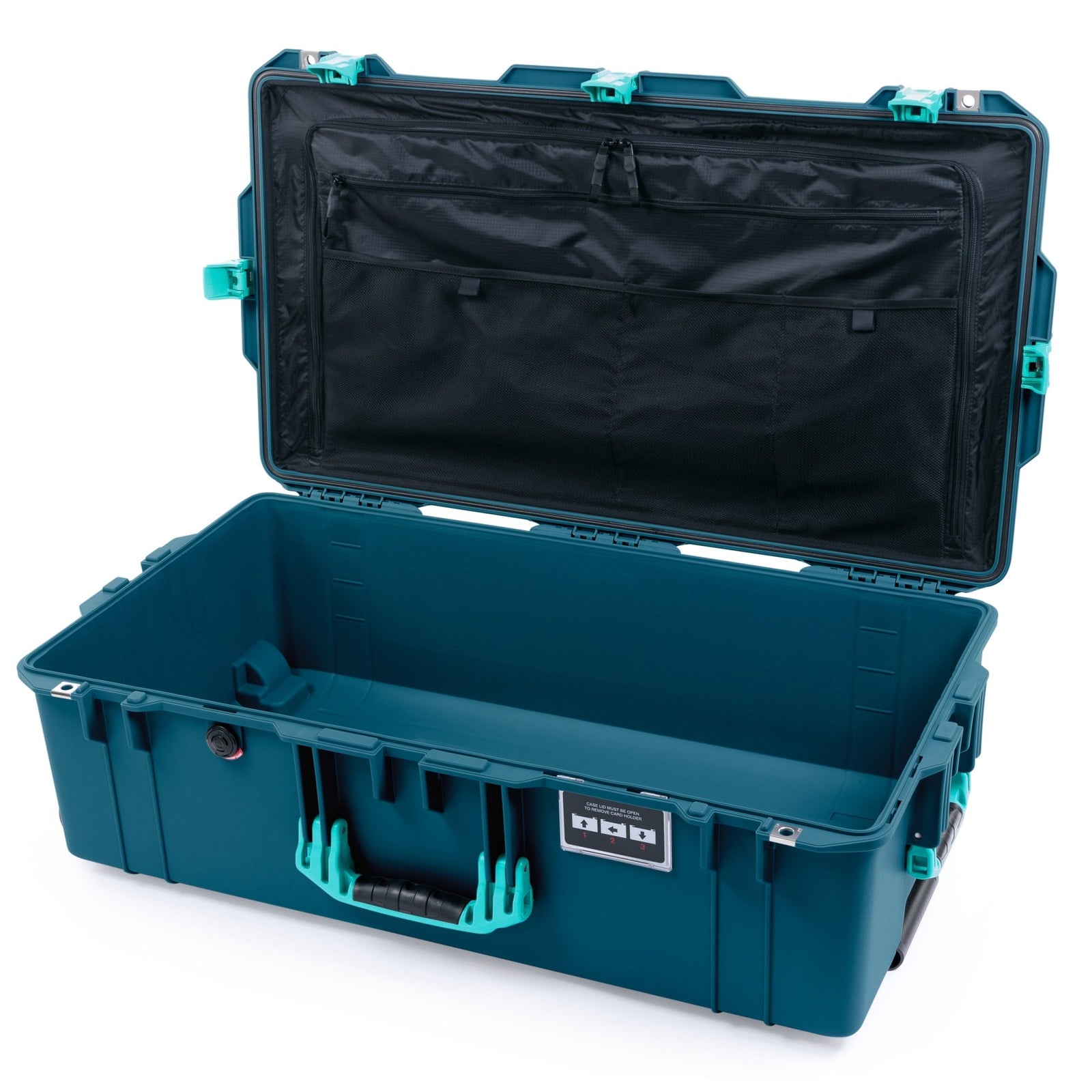 Pelican 1615 Air Case - Indigo & Teal - TRVL Lid Organizer Only