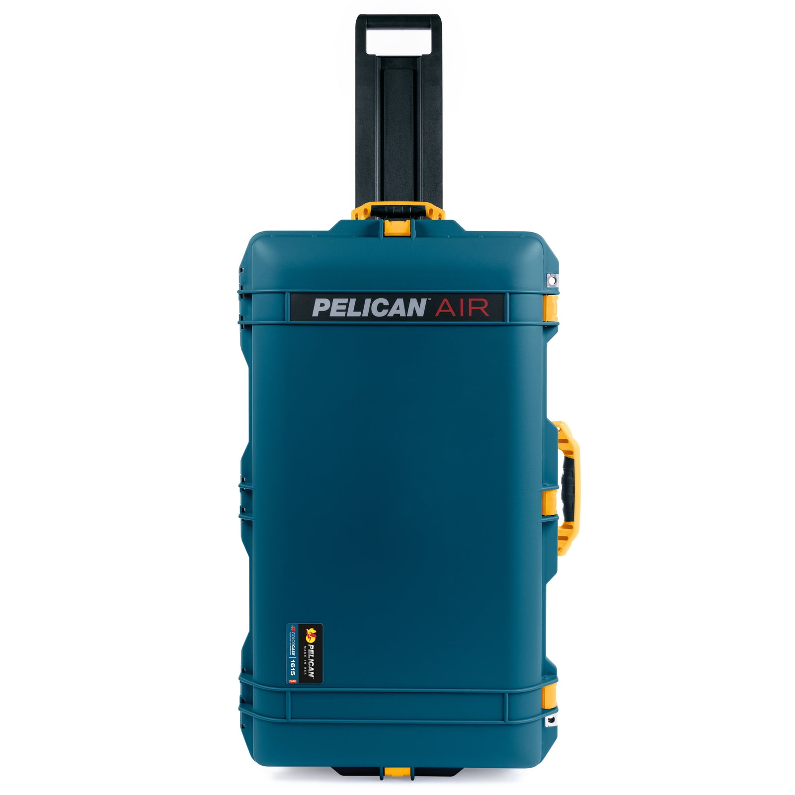 Pelican 1615 Air Case - Indigo & Yellow Trolley