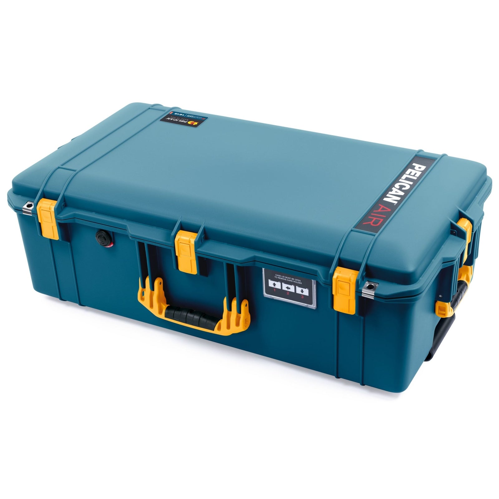 Pelican 1615 Air Case - Indigo & Yellow - TRVL Lid Organizer Only