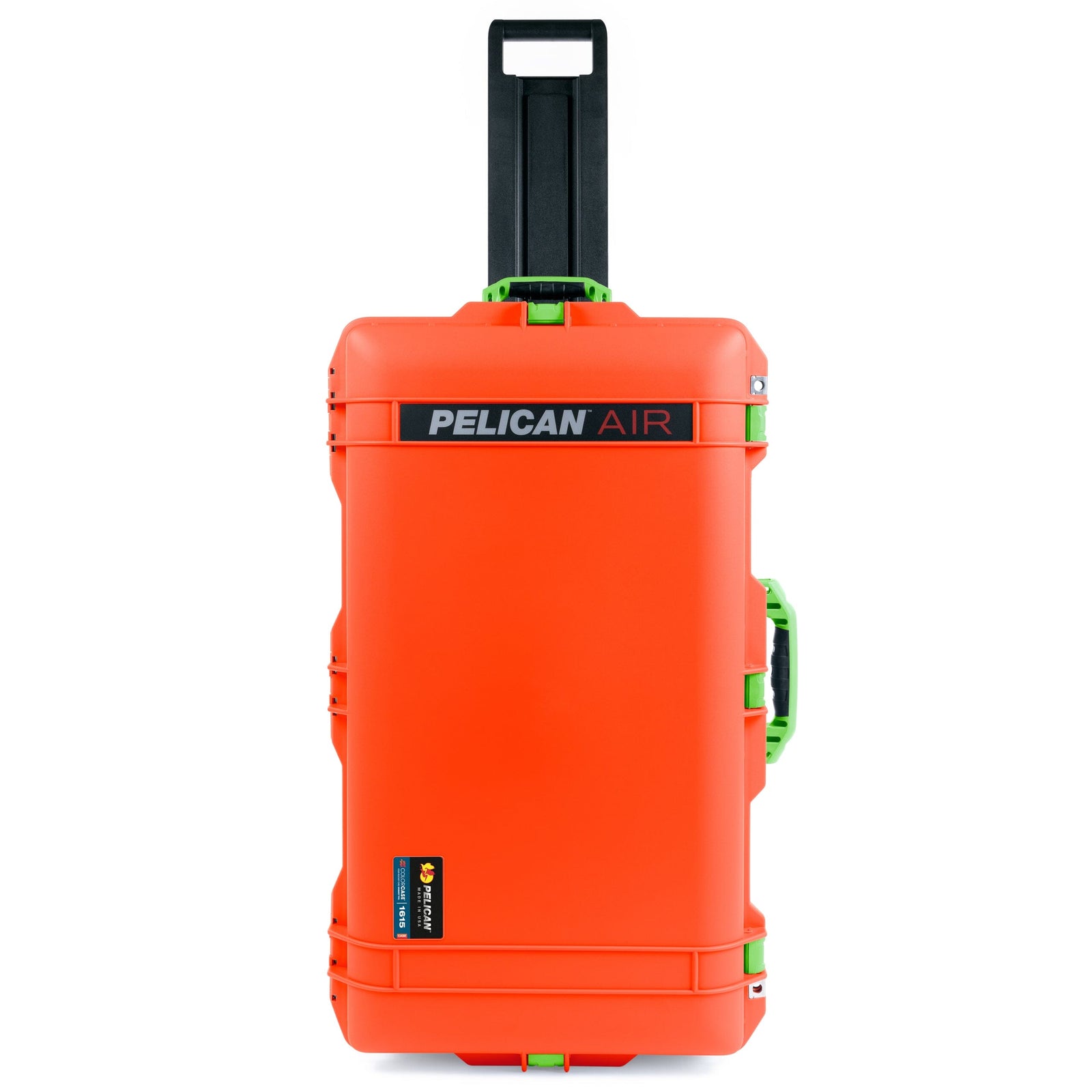 Pelican 1615 Air Case - Orange & Lime Green ColorCase
