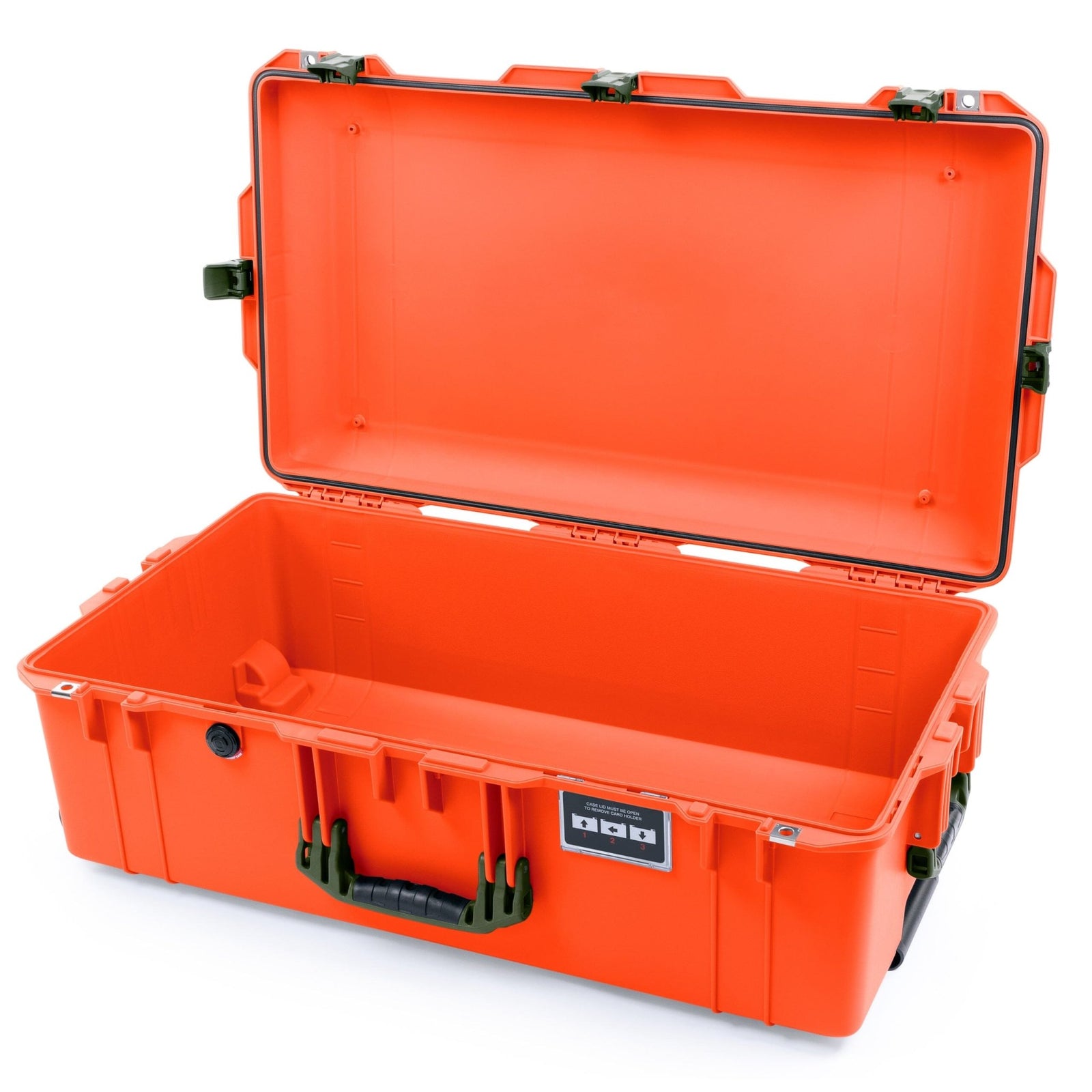 Pelican 1615 Air Case - Orange & OD Green Empty ColorCase 016150-0000-150-131