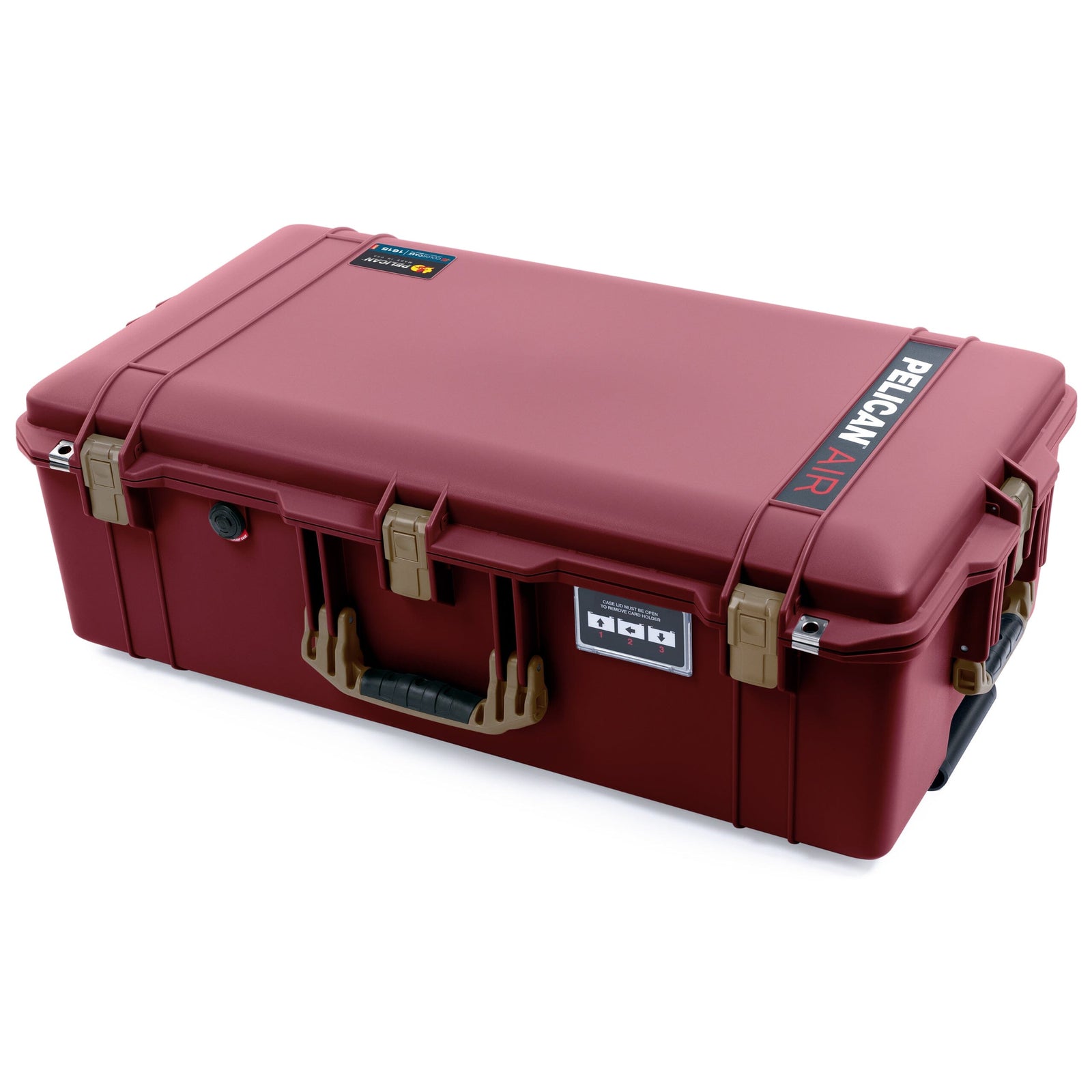 Pelican 1615 Air Case - Oxblood & Dark Desert Dirt None (Case Only) ColorCase 016150-0000-510-581
