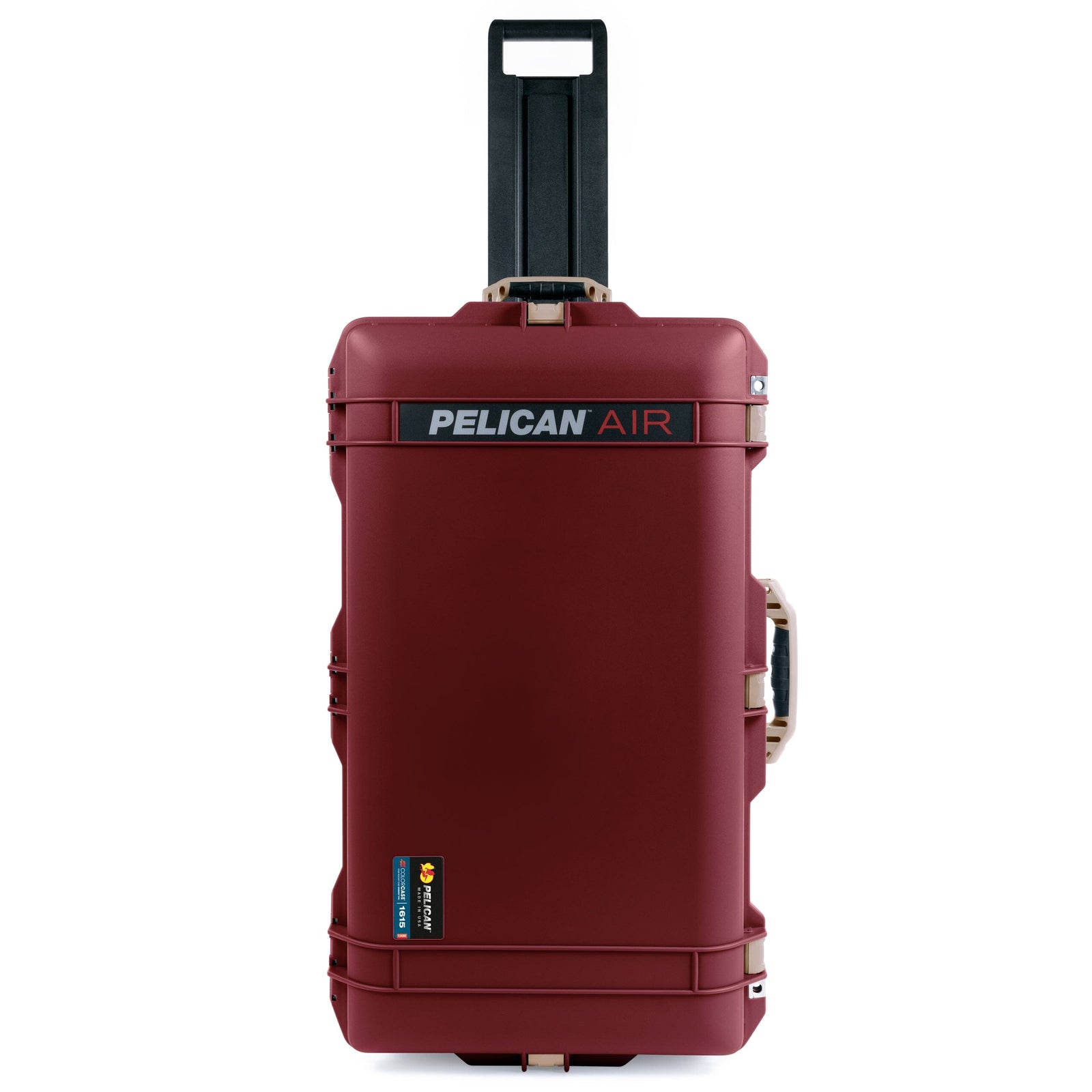 Pelican 1615 Air Case - Oxblood & Desert Tan ColorCase