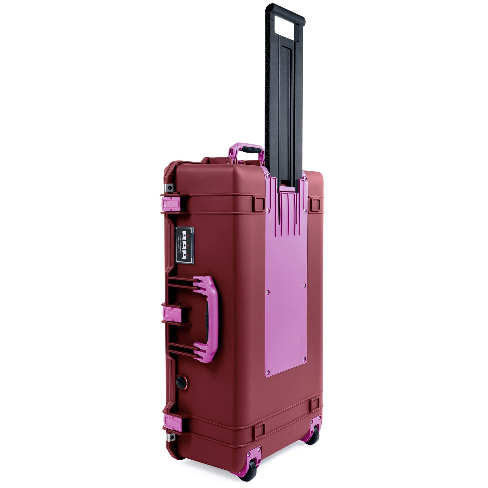 Pelican 1615 Air Case - Oxblood & Magenta Trolley None (Case Only) ColorCase 016150-0000-510-401-400