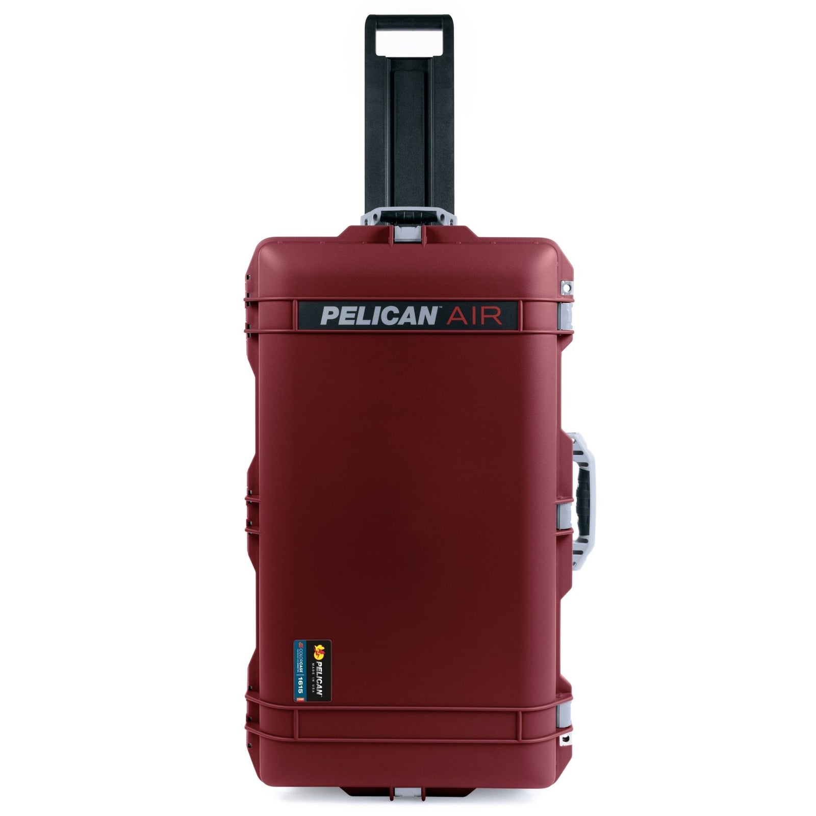 Pelican 1615 Air Case - Oxblood & Silver ColorCase