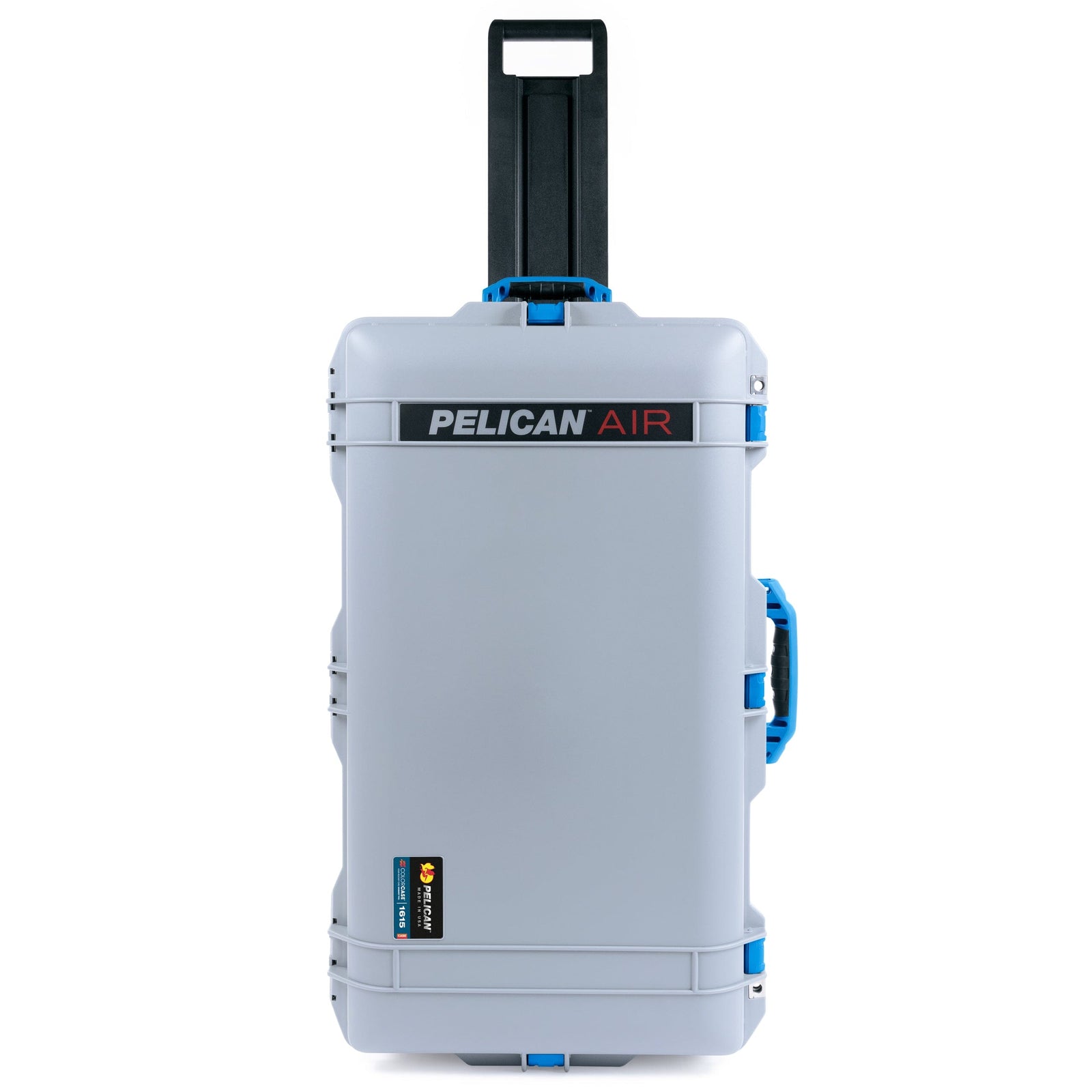 Pelican 1615 Air Case - Silver & Blue ColorCase