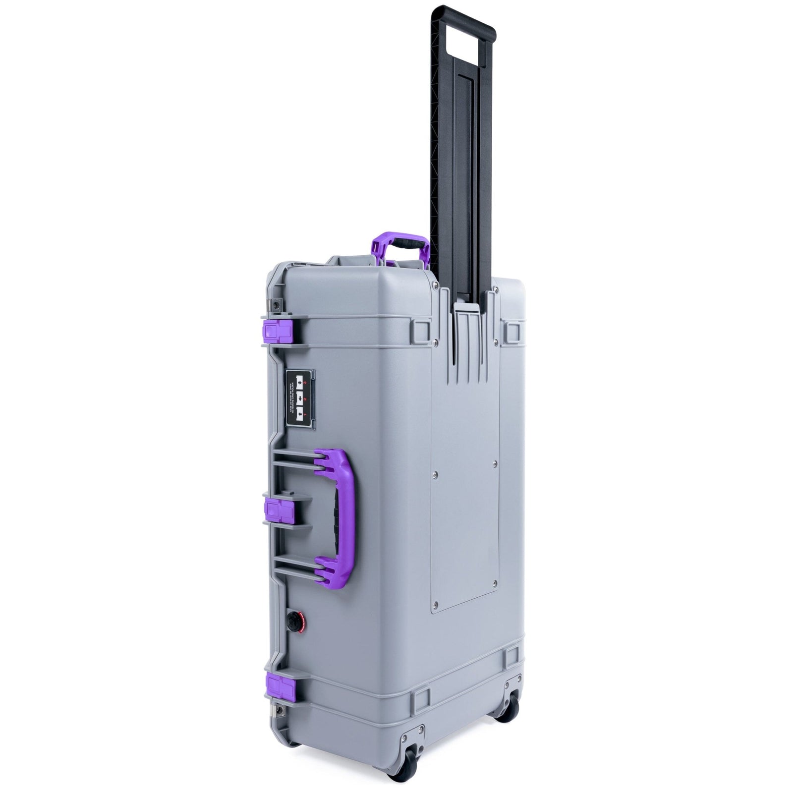 Pelican 1615 Air Case - Silver & Purple ColorCase