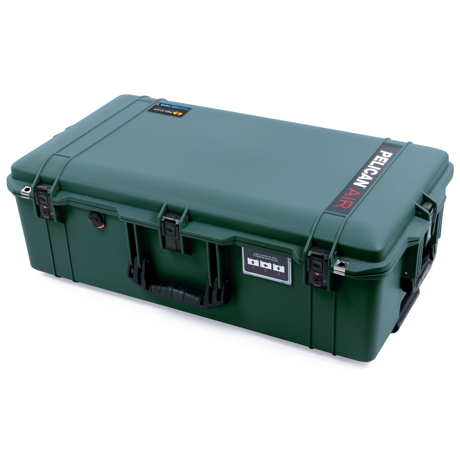 Pelican 1615 Air Case - Trekking Green & Black TSA Latches