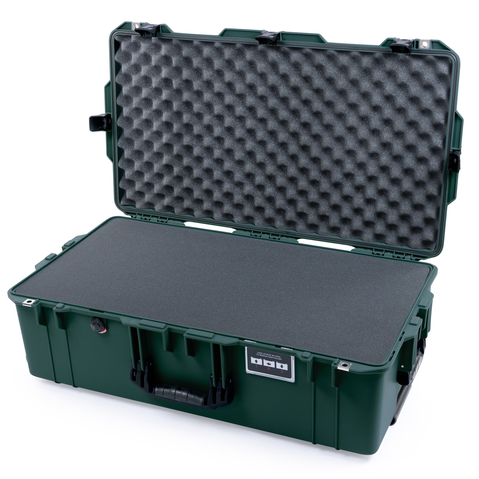 Pelican 1615 Air Case - Trekking Green & Black Trolley