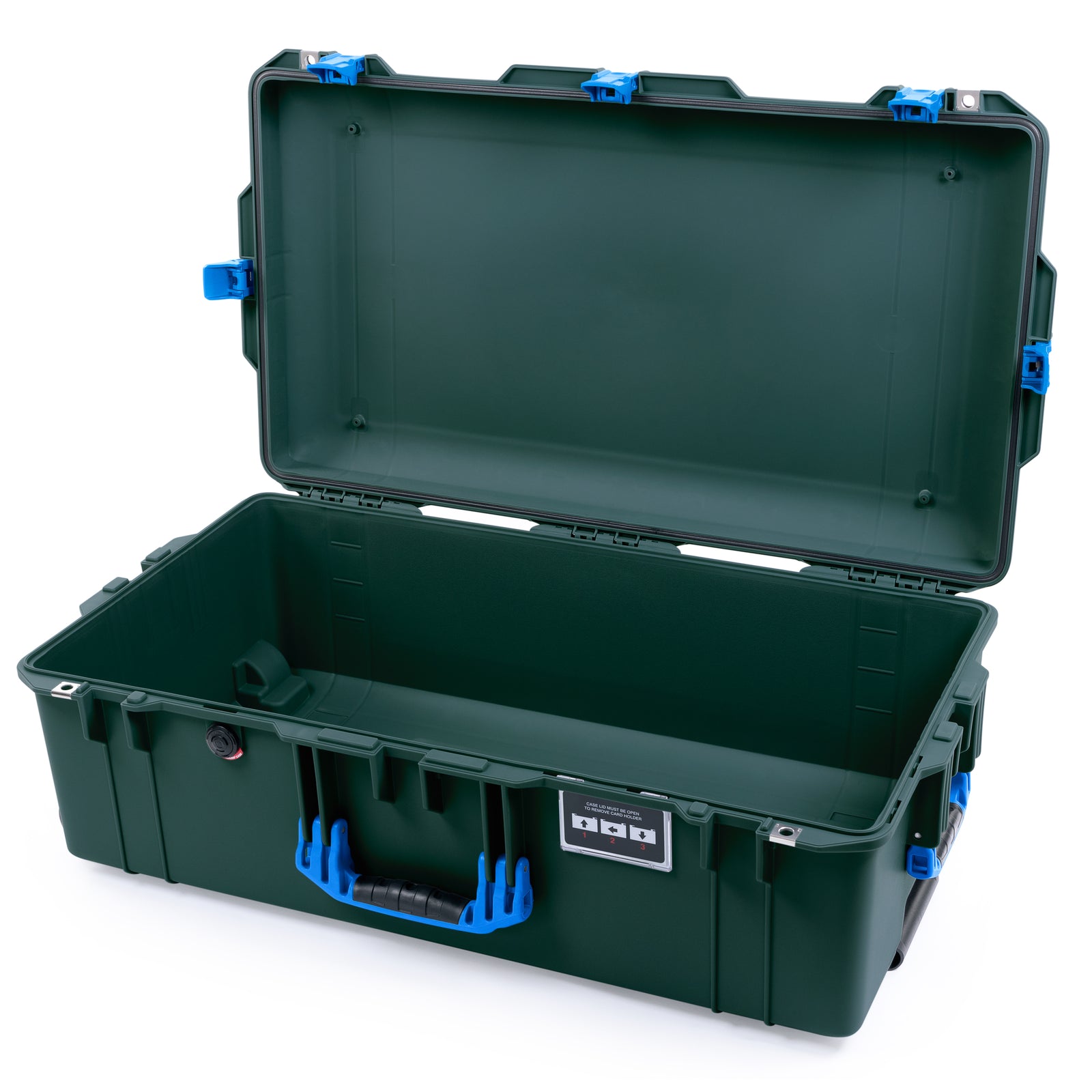 Pelican 1615 Air Case - Trekking Green & Blue Trolley