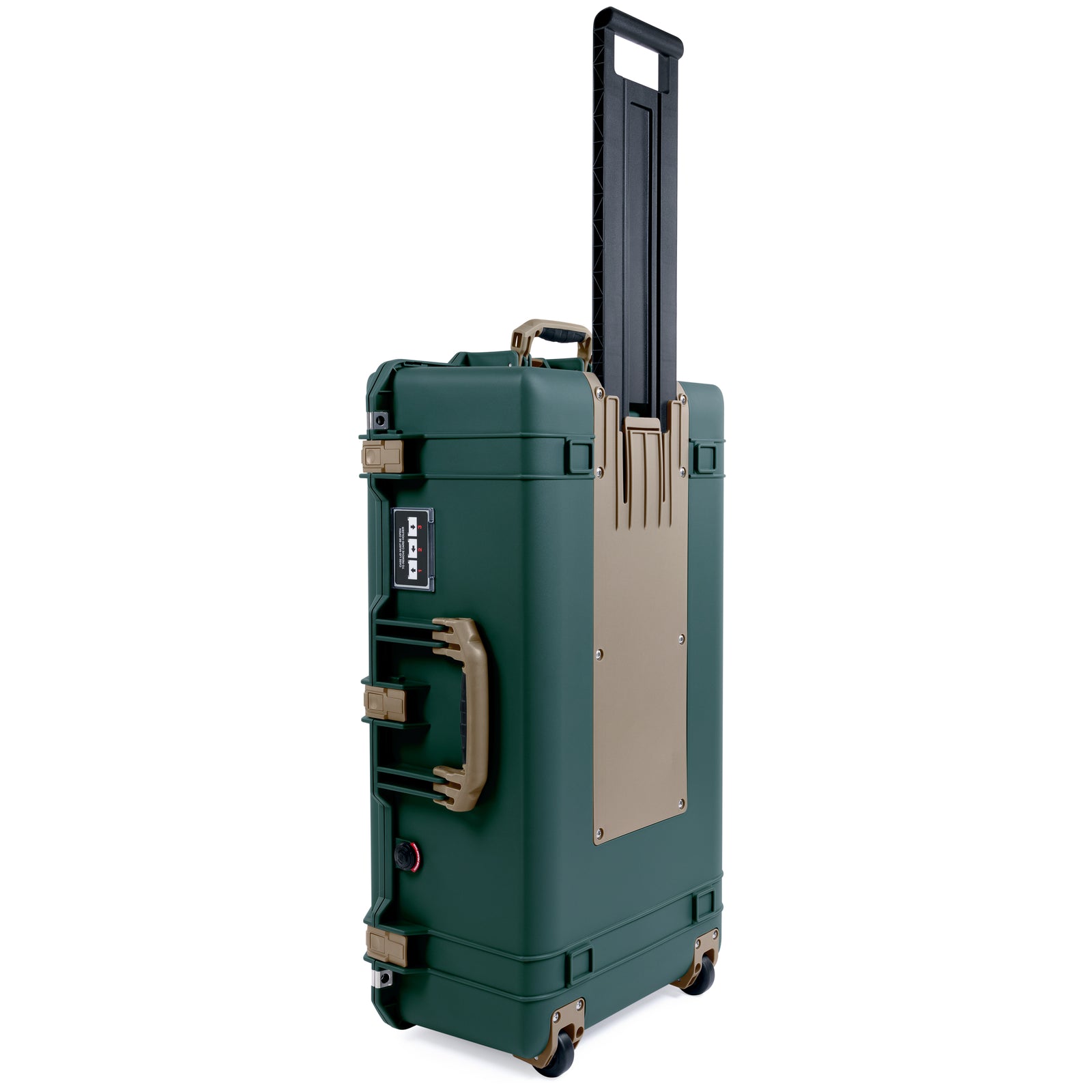 Pelican 1615 Air Case - Trekking Green & Dark Desert Dirt Trolley