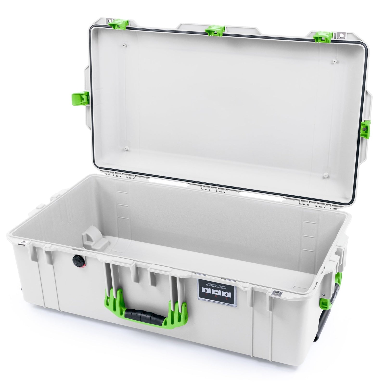Pelican 1615 Air Case - Whiteout & Lime Green - Empty