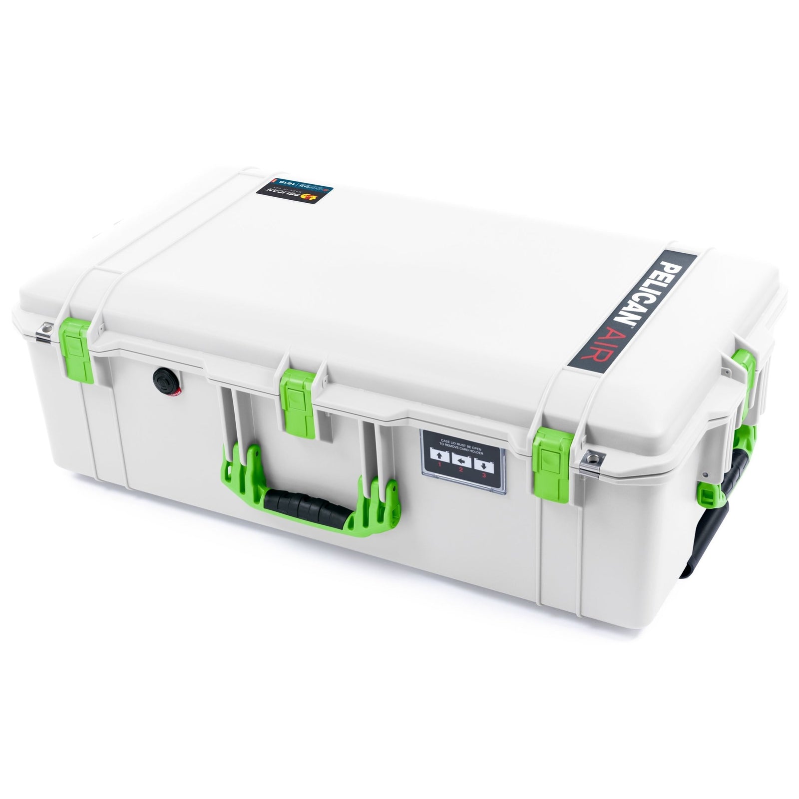 Pelican 1615 Air Case - Whiteout & Lime Green - Empty