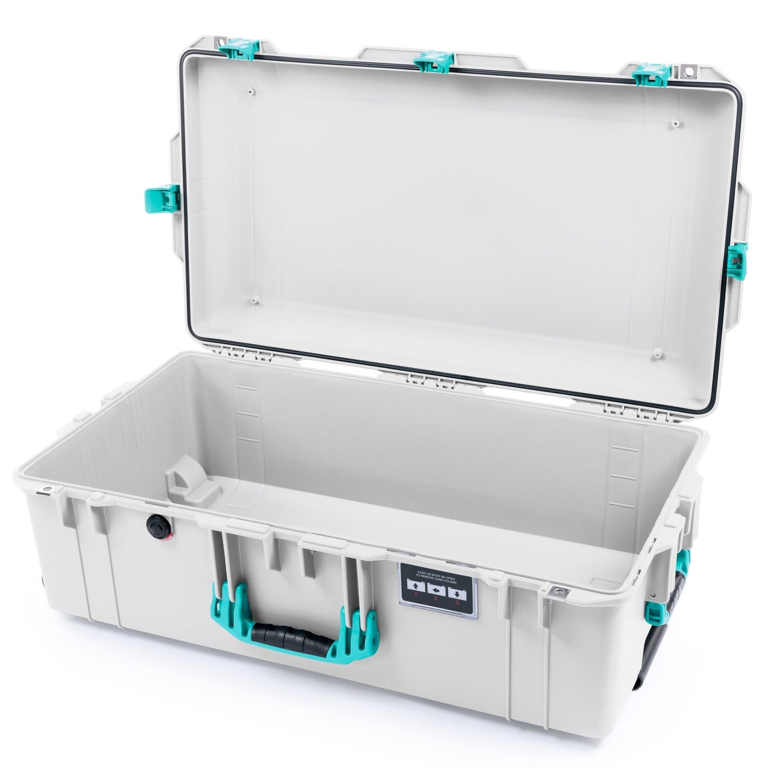 Pelican 1615 Air Case - Whiteout & Teal - Empty