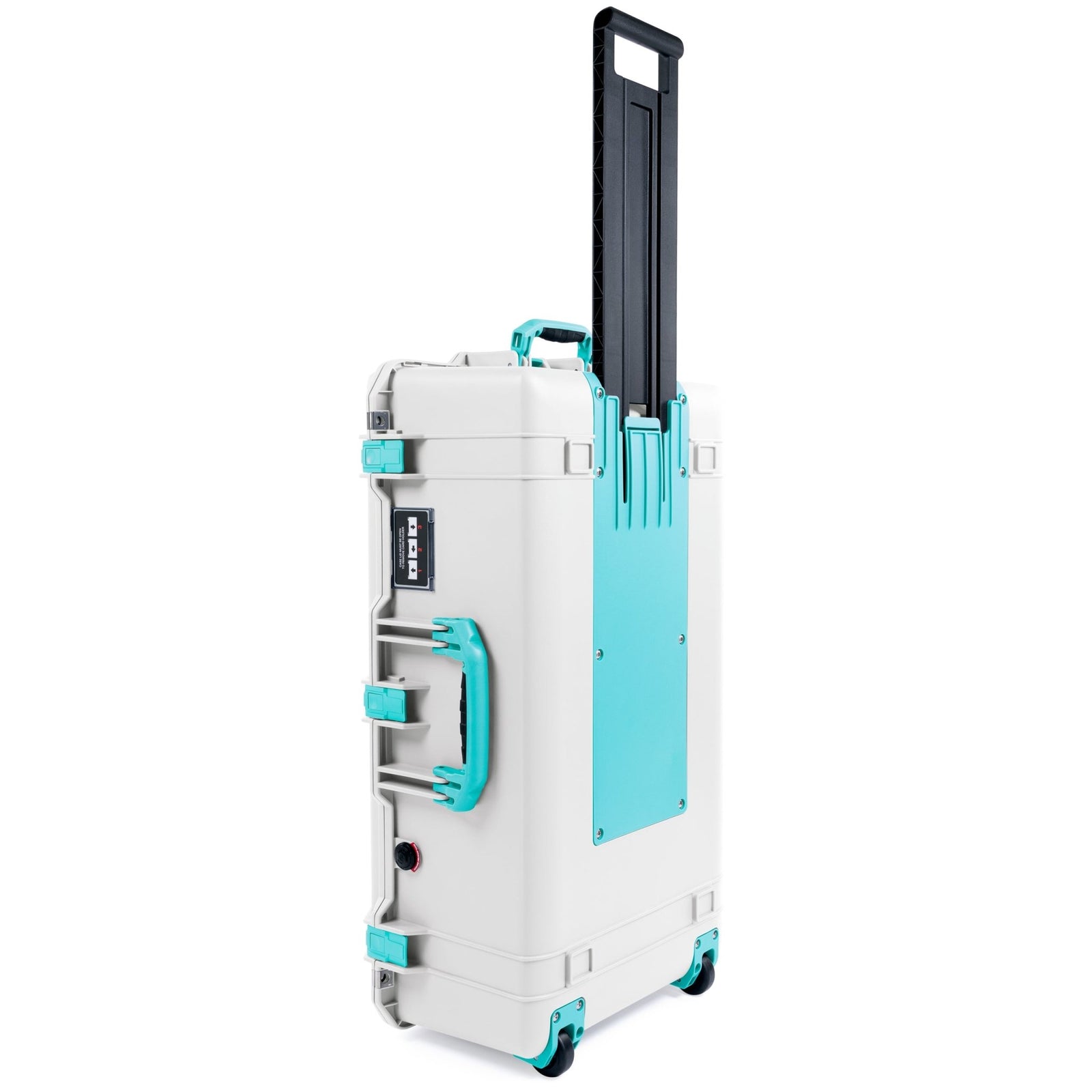 Pelican 1615 Air Case - Whiteout & Teal Trolley - Empty