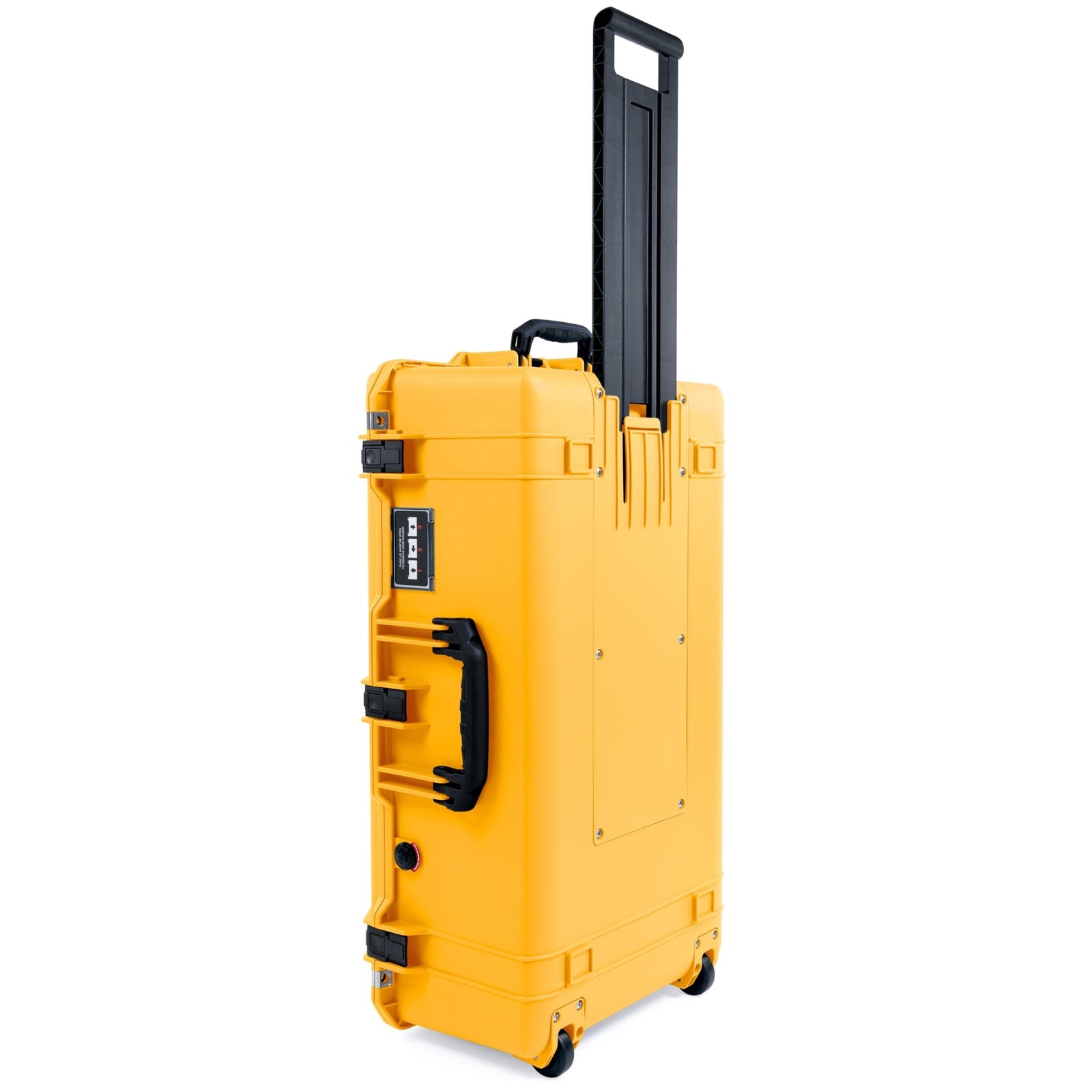 Pelican 1615 Air Case - Yellow & Black - Pick & Pluck Foam / Convoluted Lid Foam